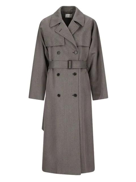 Rhydian belted double-breasted coat by THE ROW