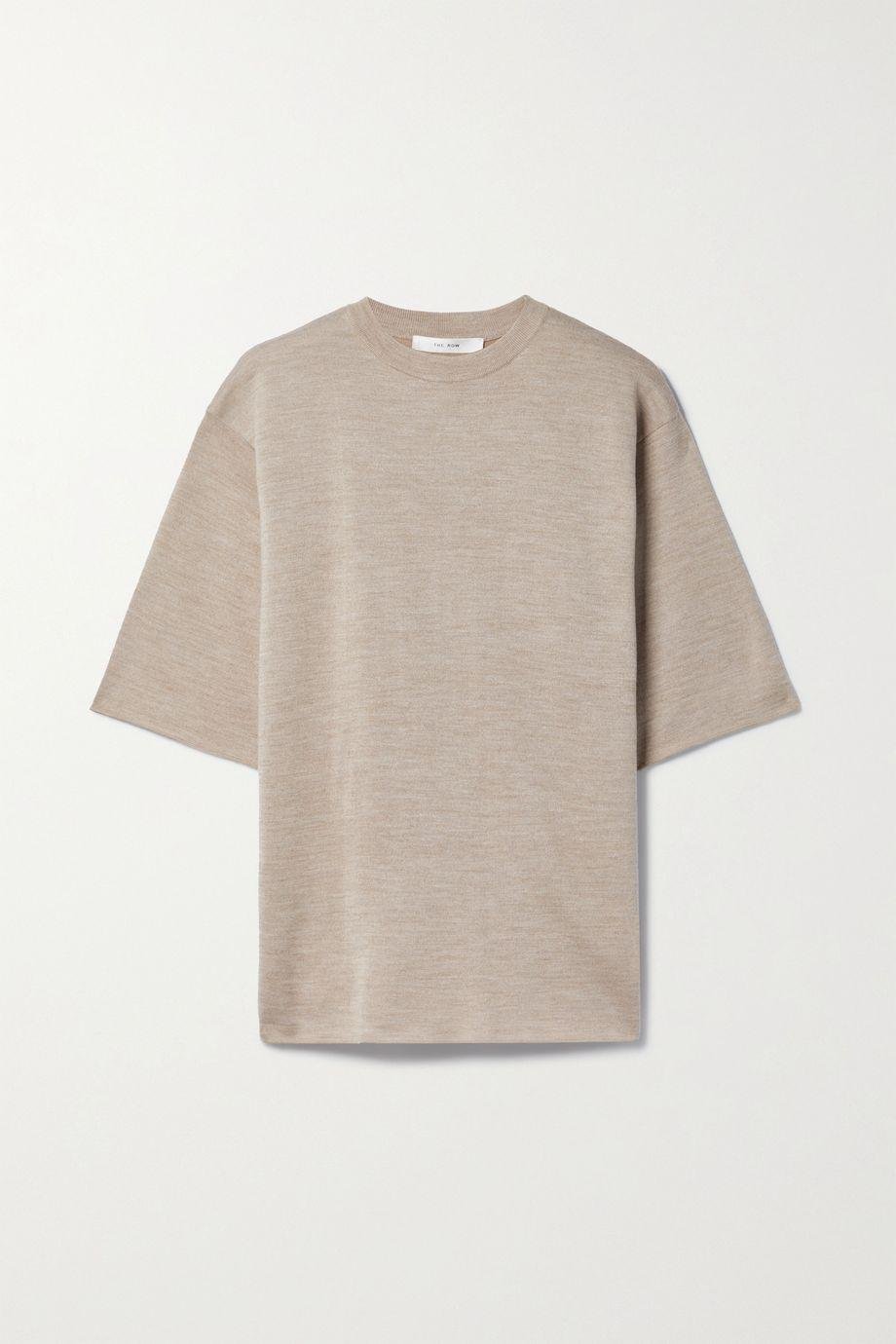 Silas knitted T-shirt by THE ROW