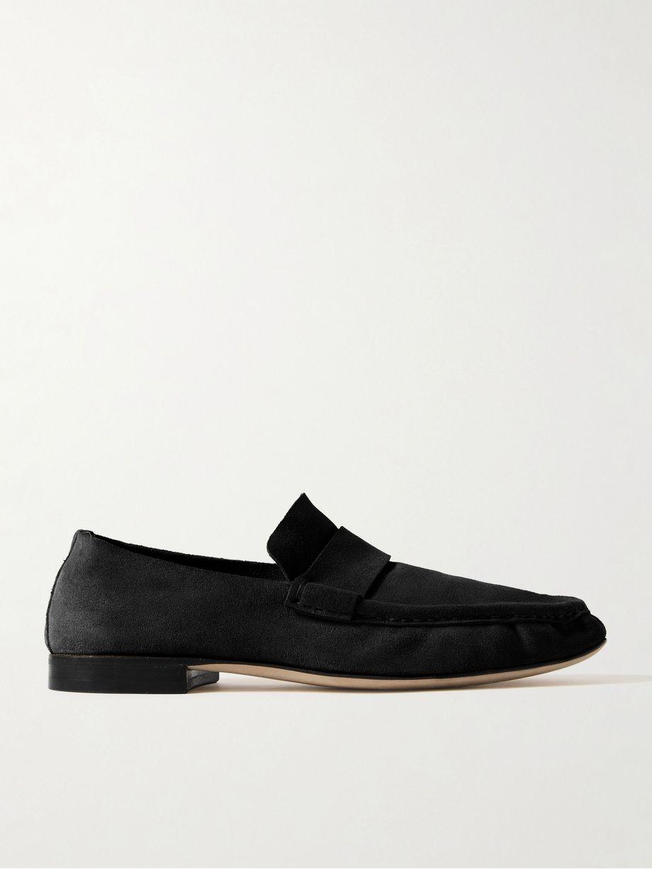 Soft suede loafers by THE ROW