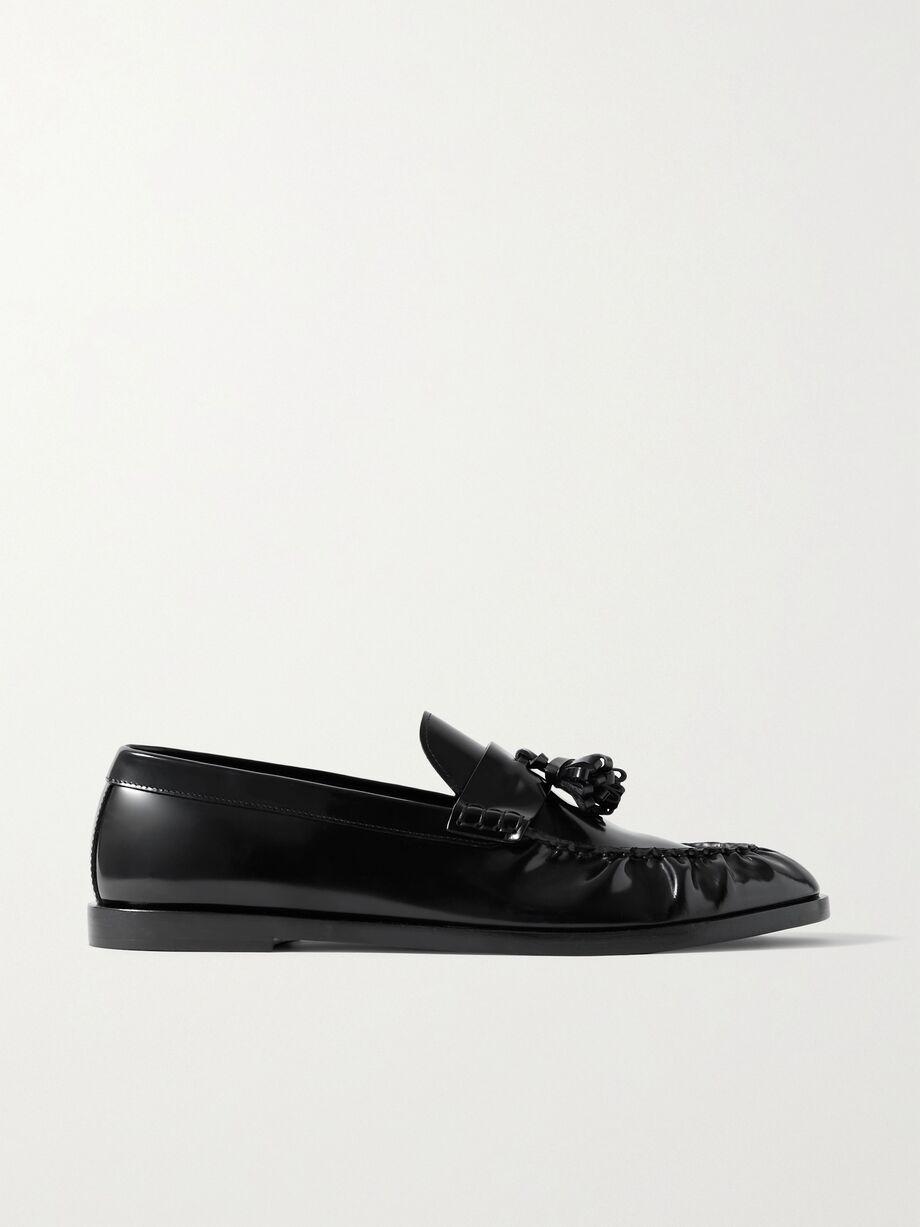 Tasseled leather loafers by THE ROW