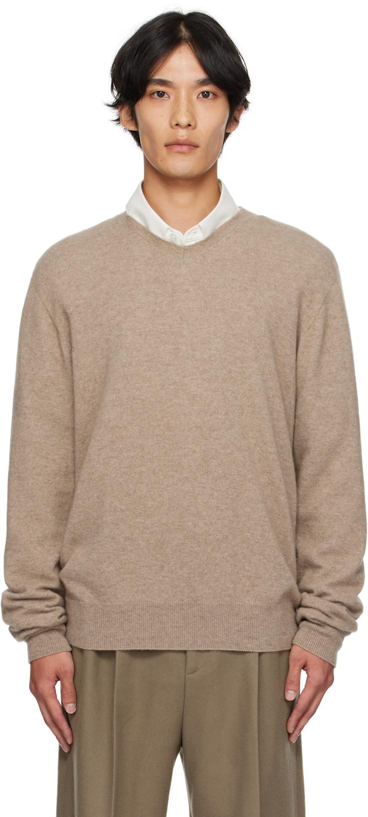 Taupe Rod Sweater by THE ROW
