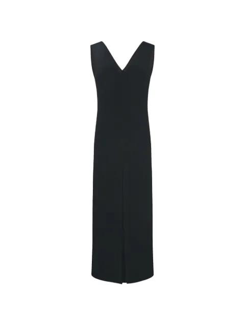 Tefra V-neck midi dress by THE ROW