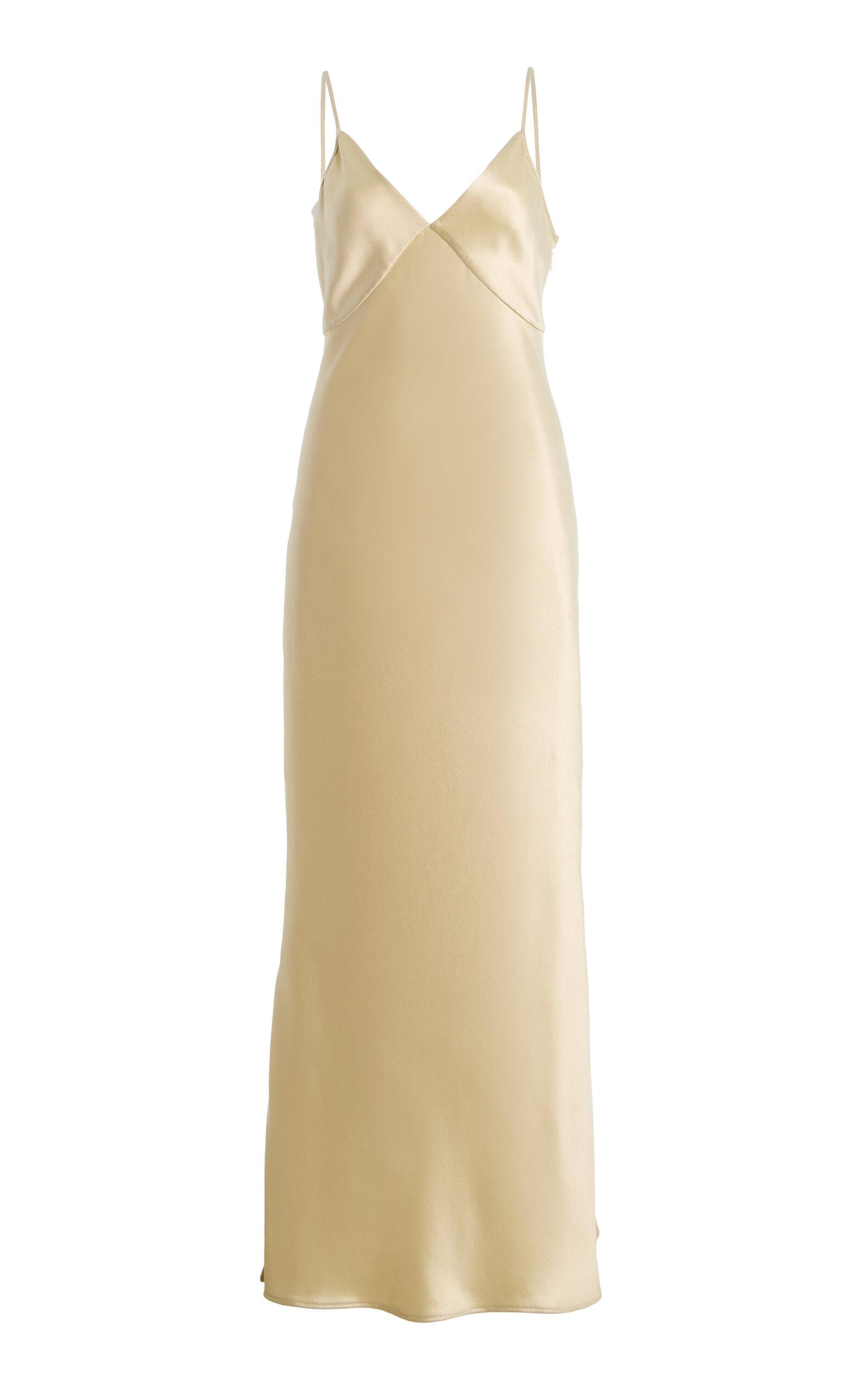 The Row Barika Silk Satin Dress - Moda Operandi by THE ROW