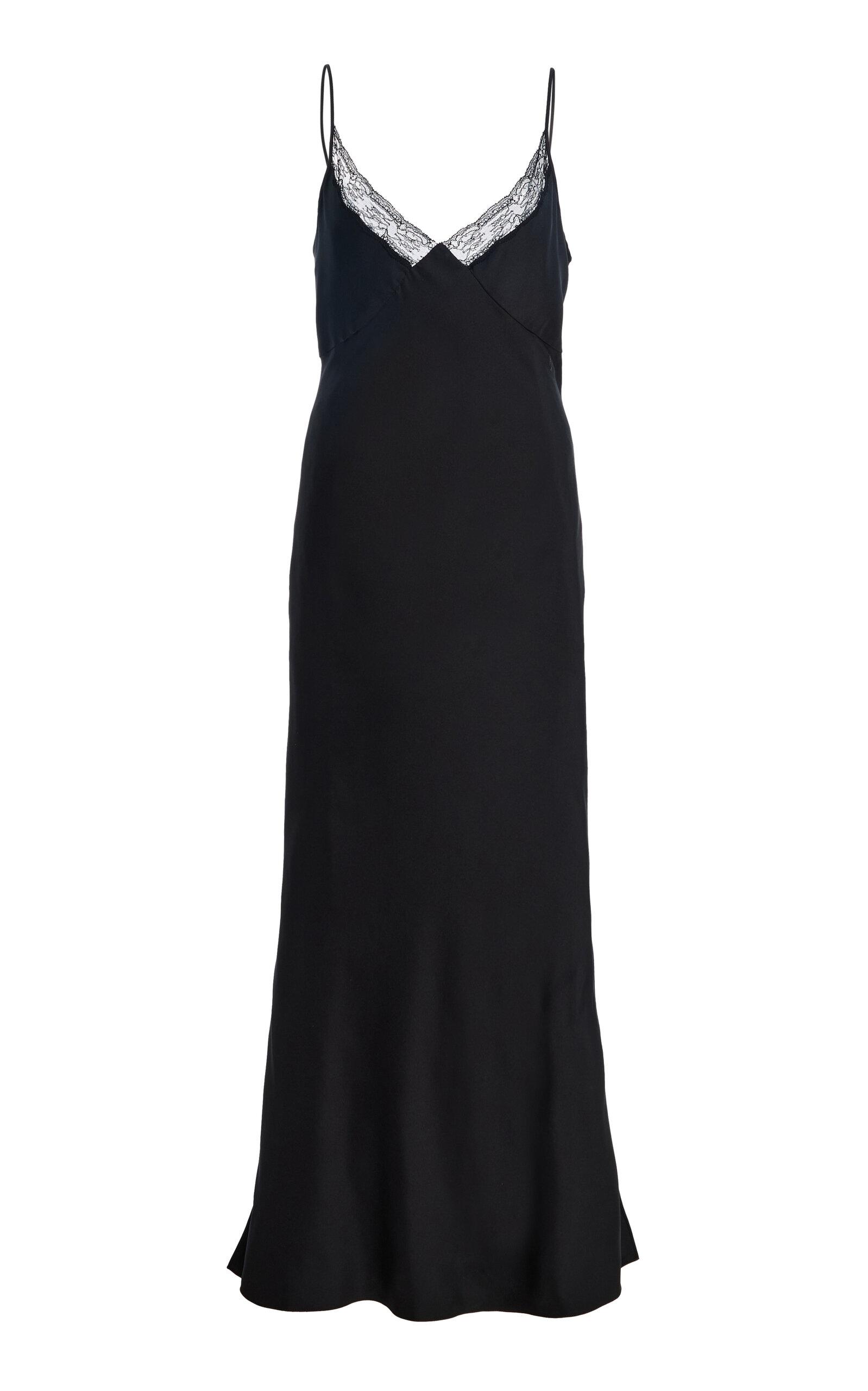 The Row Barina Silk Twill Maxi Dress - Moda Operandi by THE ROW