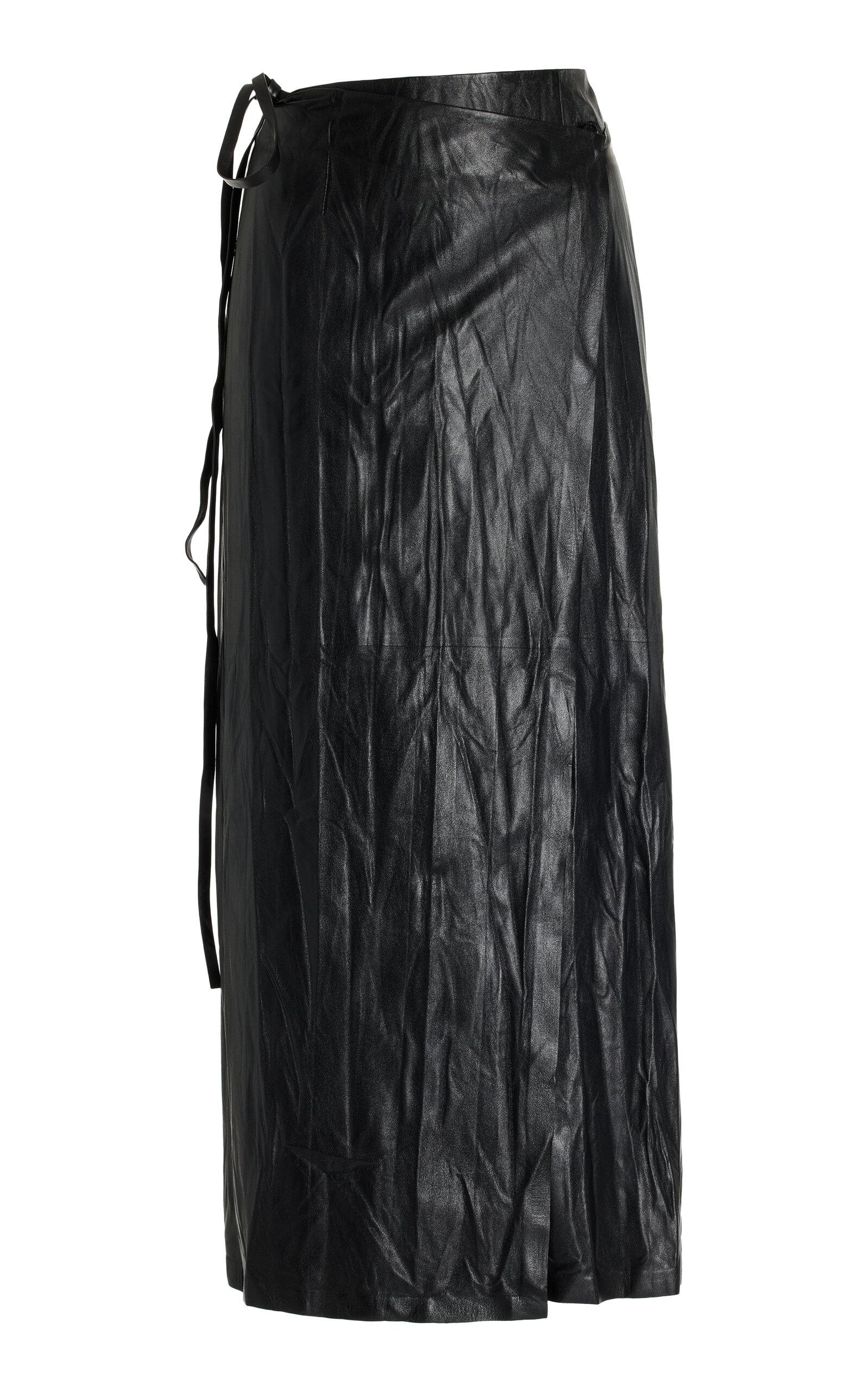 The Row Bert Leather Skirt - Moda Operandi by THE ROW