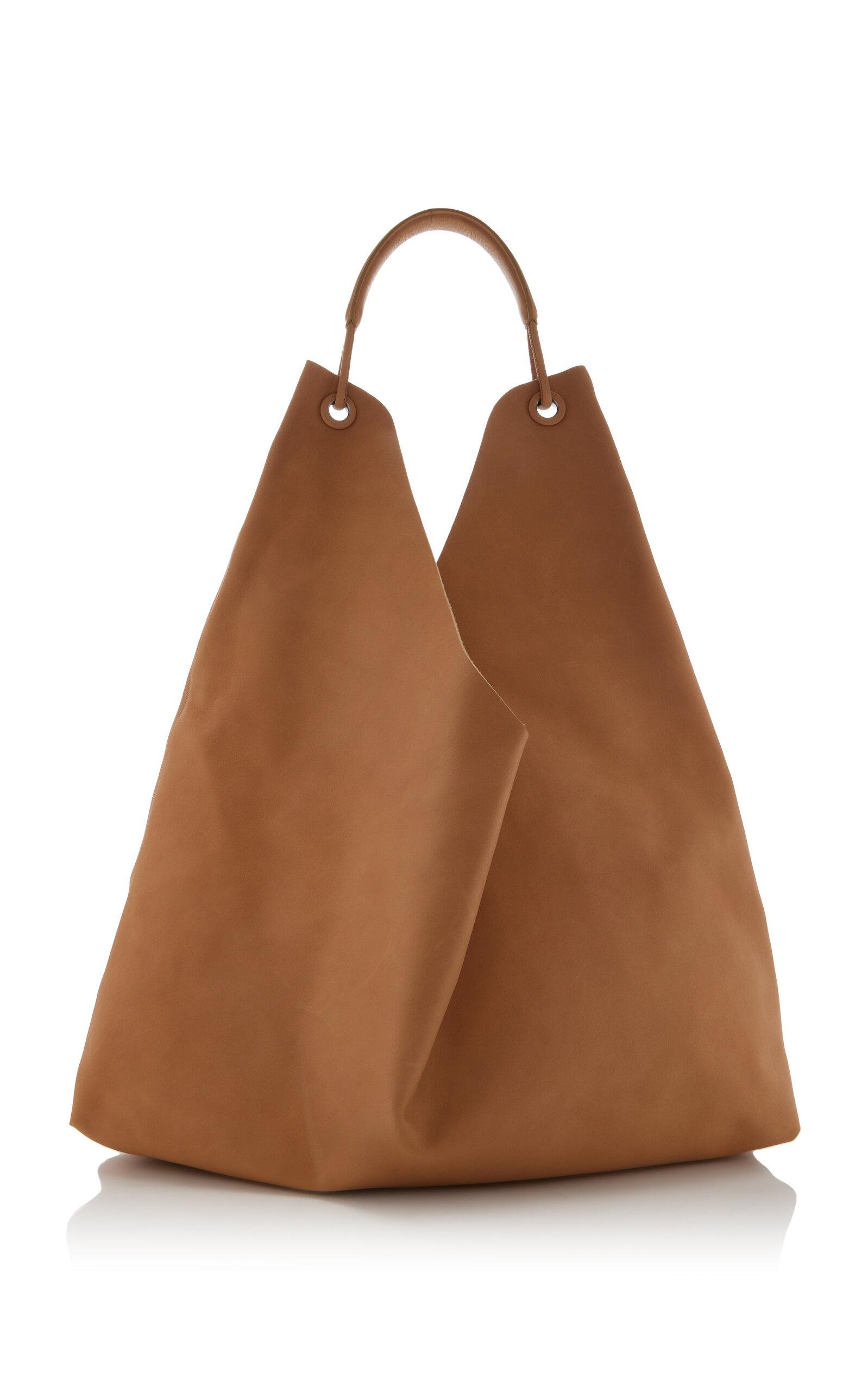 The Row - Bindle 3 Leather Hobo Bag - Neutral - OS - Moda Operandi by THE ROW
