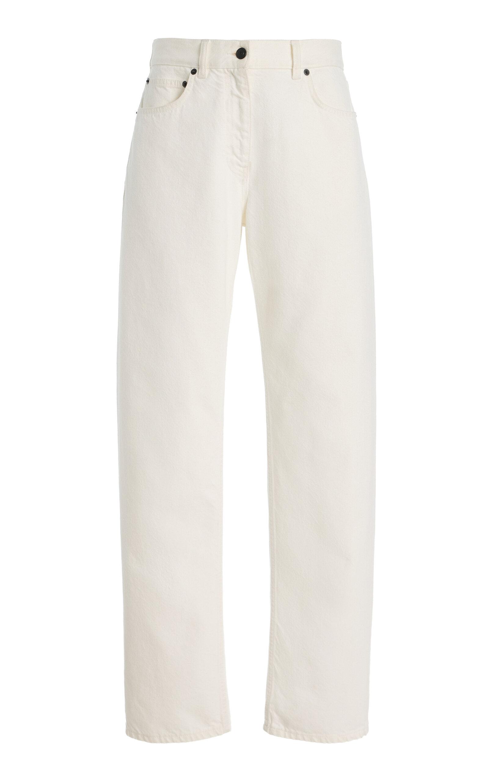 The Row Burty Rigid Low-Rise Straight-Leg Jeans - Moda Operandi by THE ROW