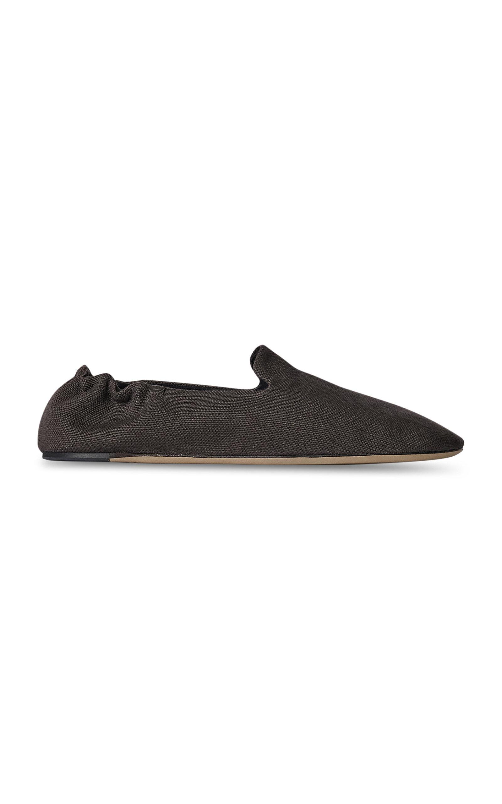 The Row Casa Canvas Slippers - Moda Operandi by THE ROW