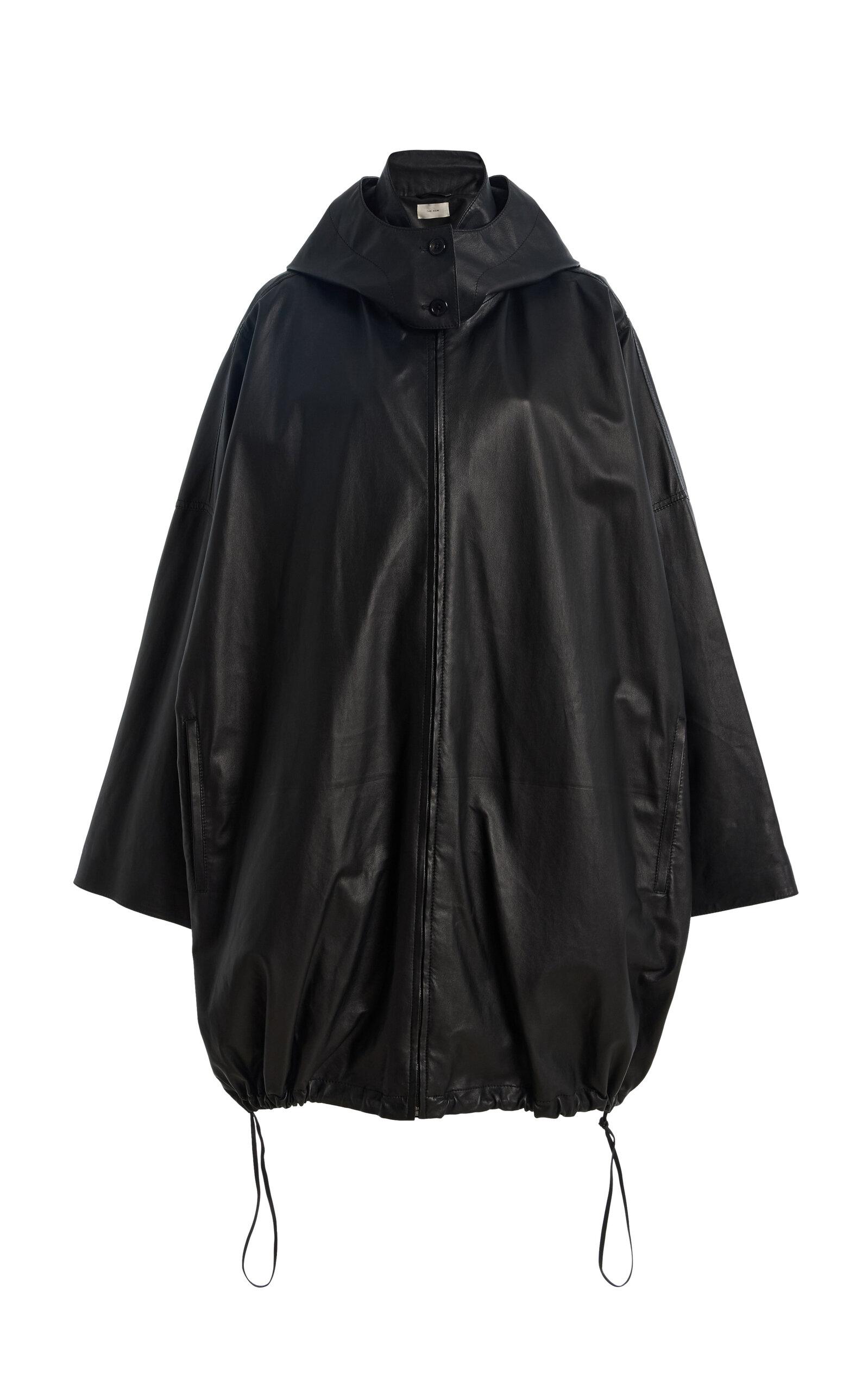 The Row Cassandre Plonge Leather Coat - Moda Operandi by THE ROW