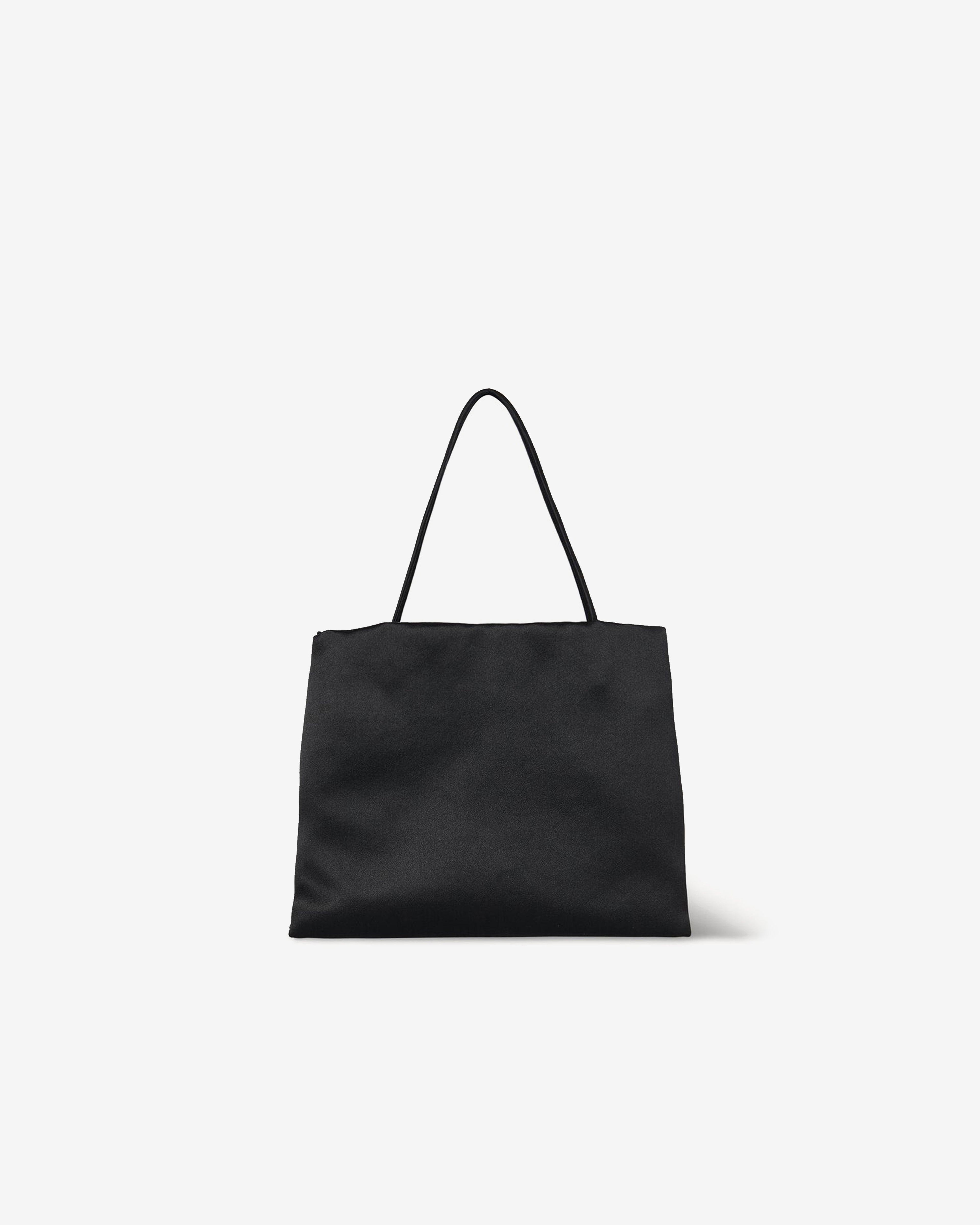 The Row - Cecily Top Handle Bag - (Black) by THE ROW