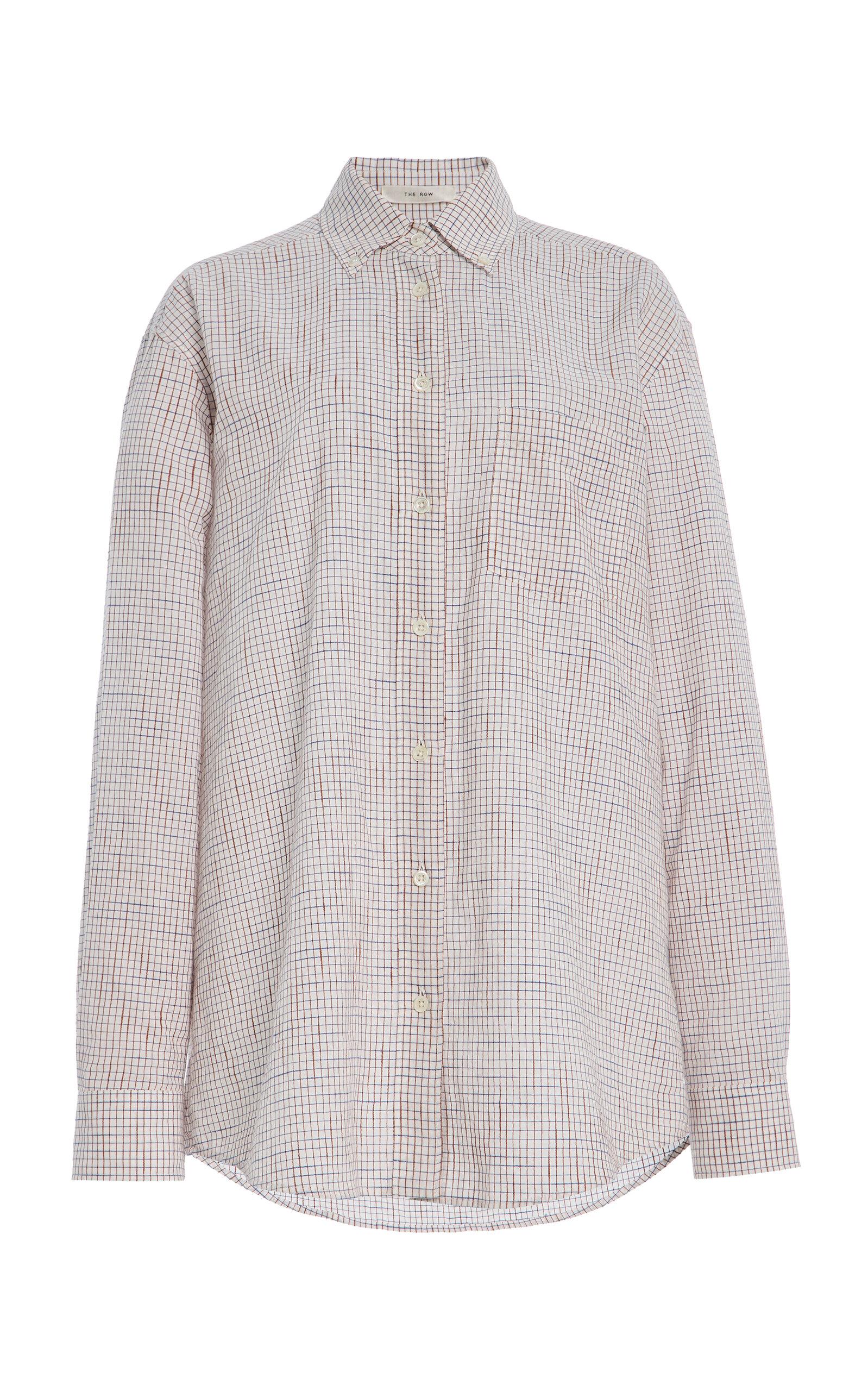 The Row Dalan Checked Cotton Shirt - Moda Operandi by THE ROW