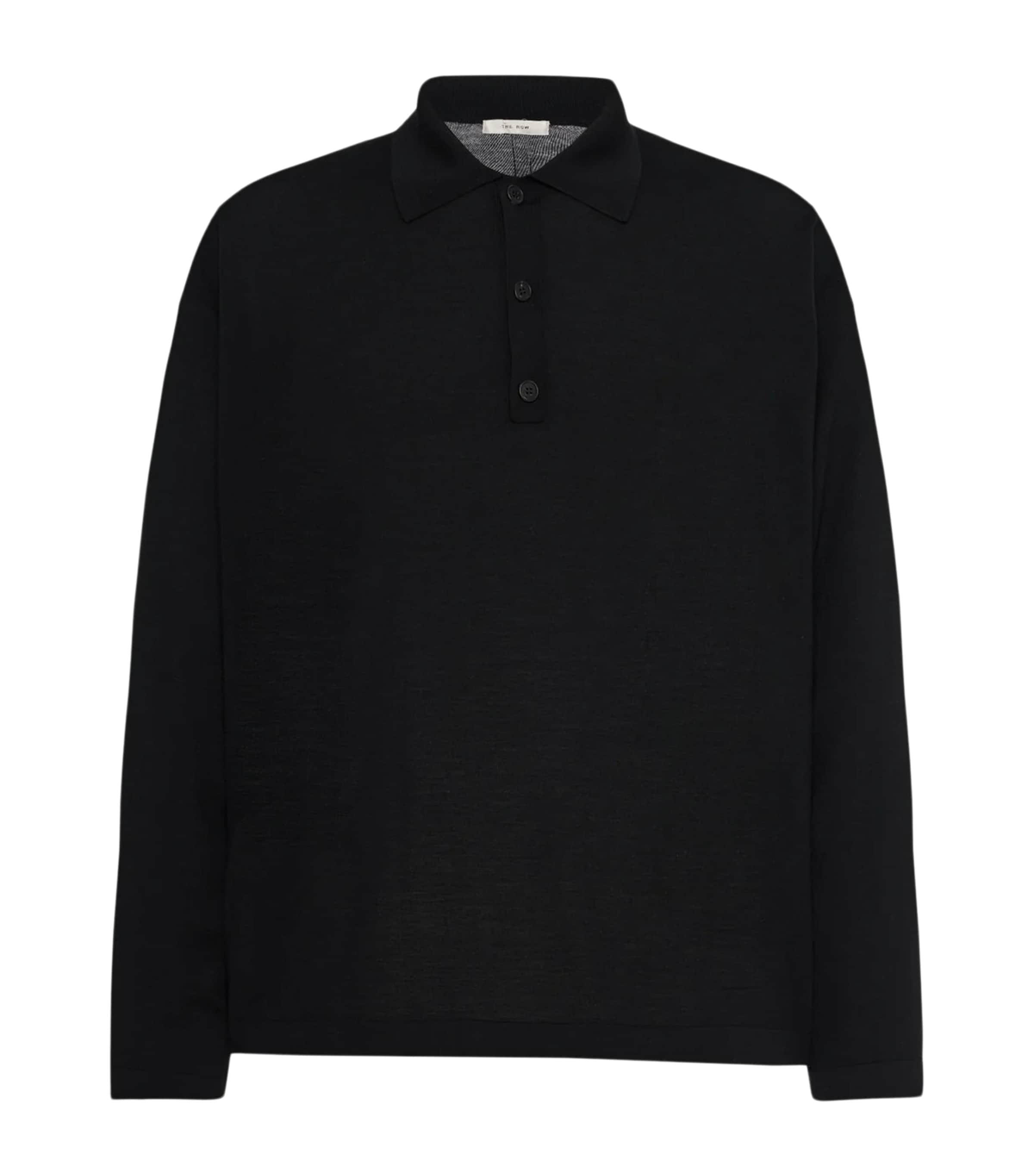 The Row Djon Wool Polo Sweater by THE ROW
