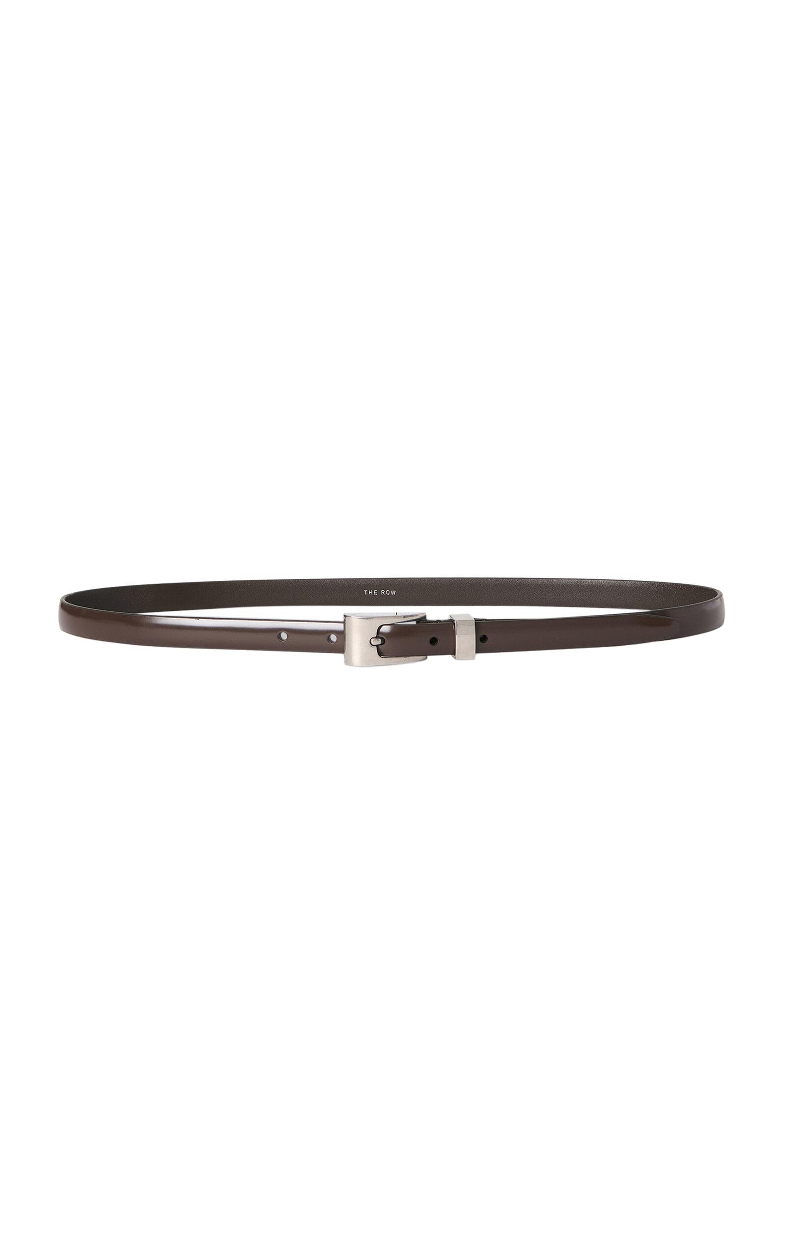 The Row Downtown Leather Belt - Moda Operandi by THE ROW