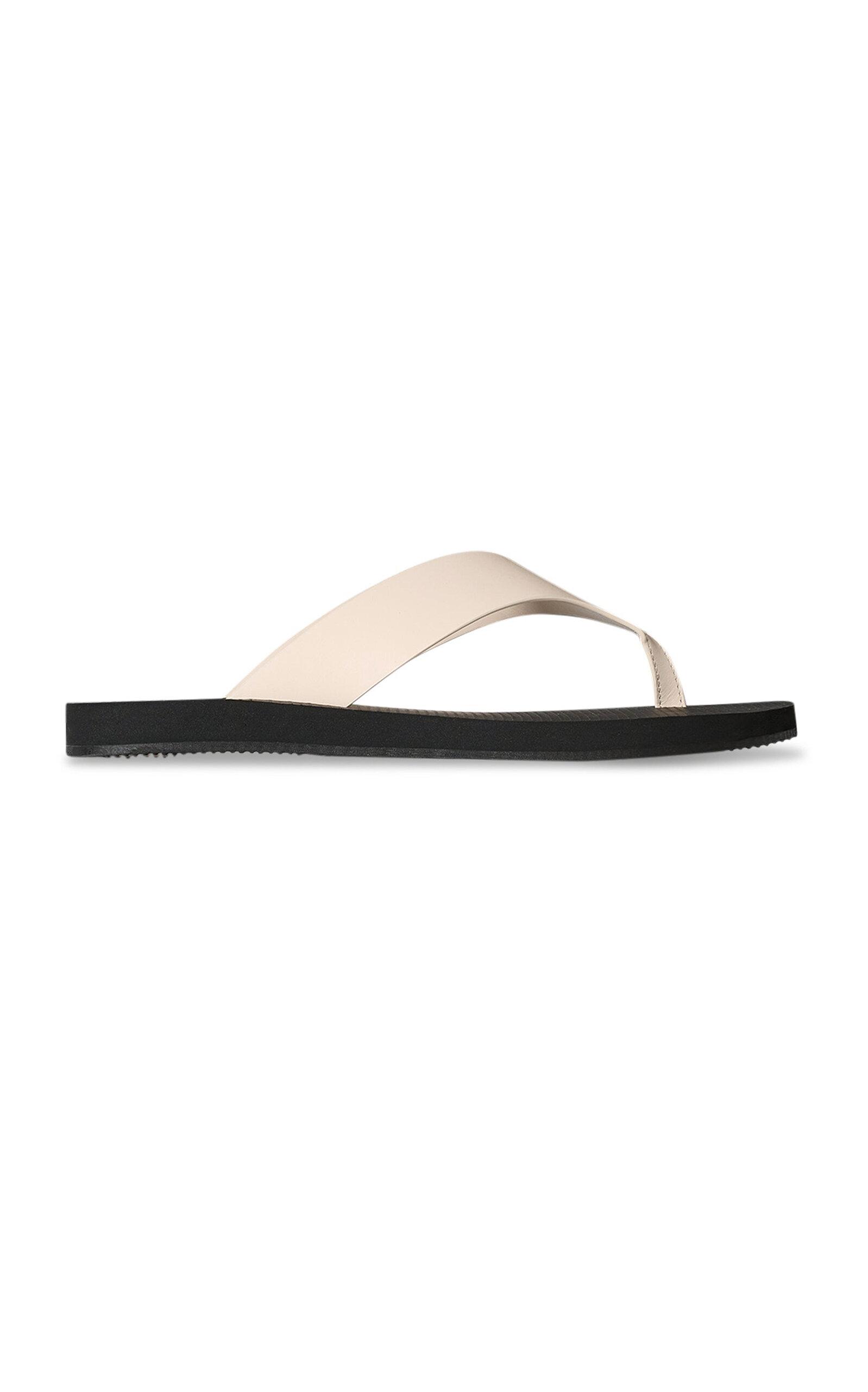The Row Dune Classic Ginza Leather Sandals - Moda Operandi by THE ROW