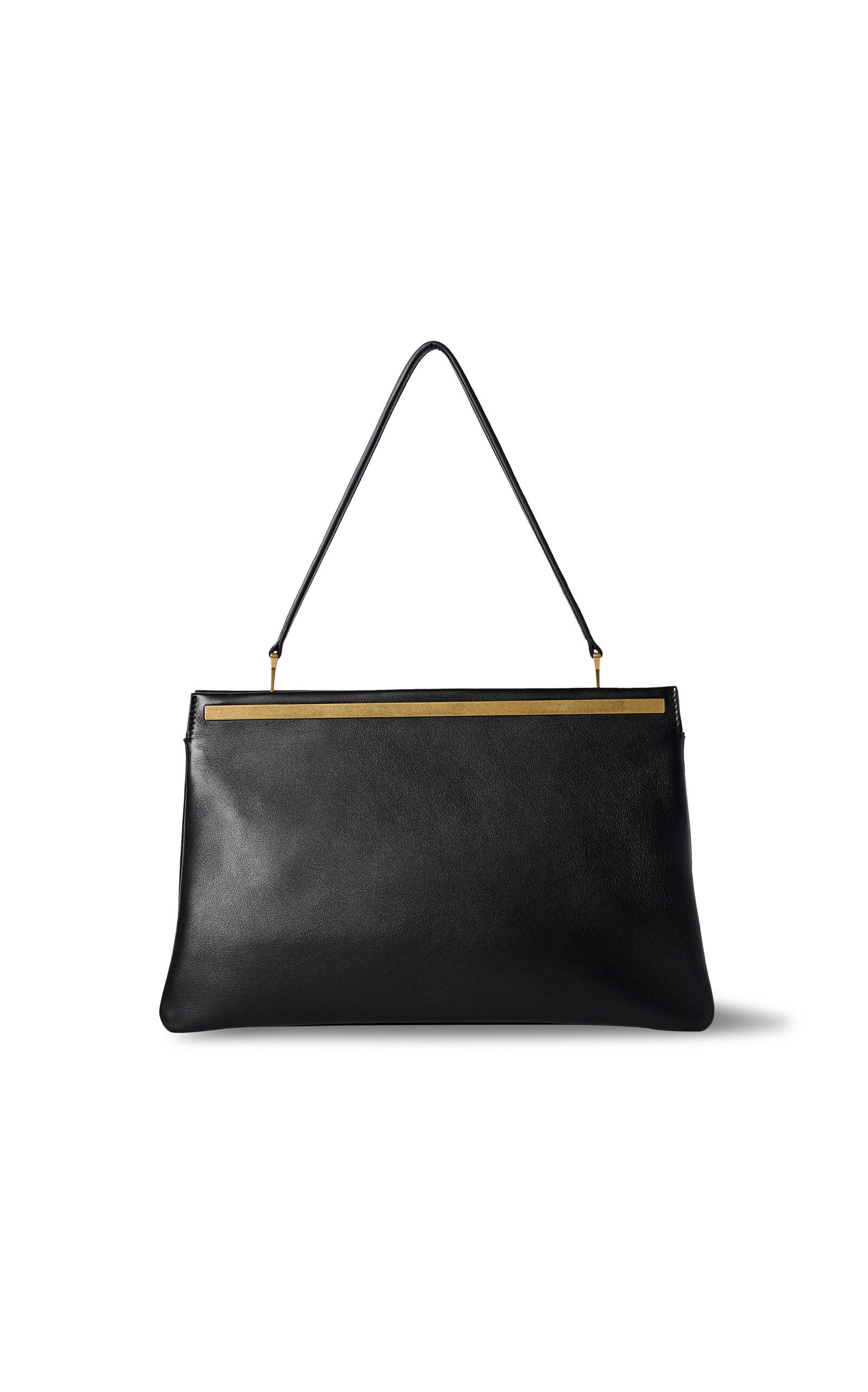 The Row Elise Leather Shoulder Bag  - Moda Operandi by THE ROW