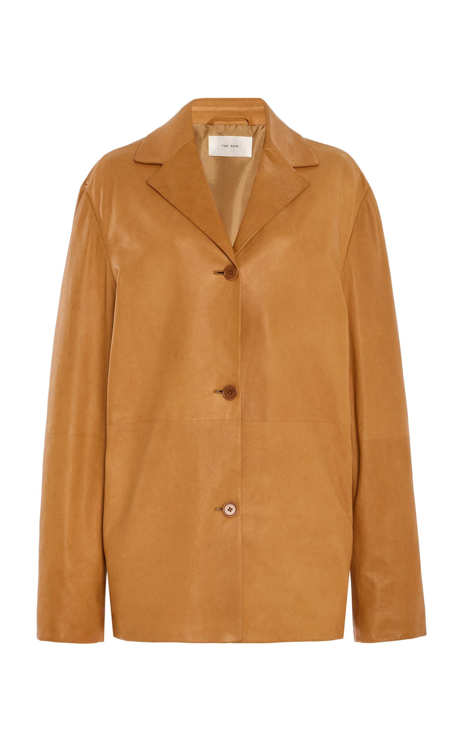 The Row Fabian Leather Jacket - Moda Operandi by THE ROW
