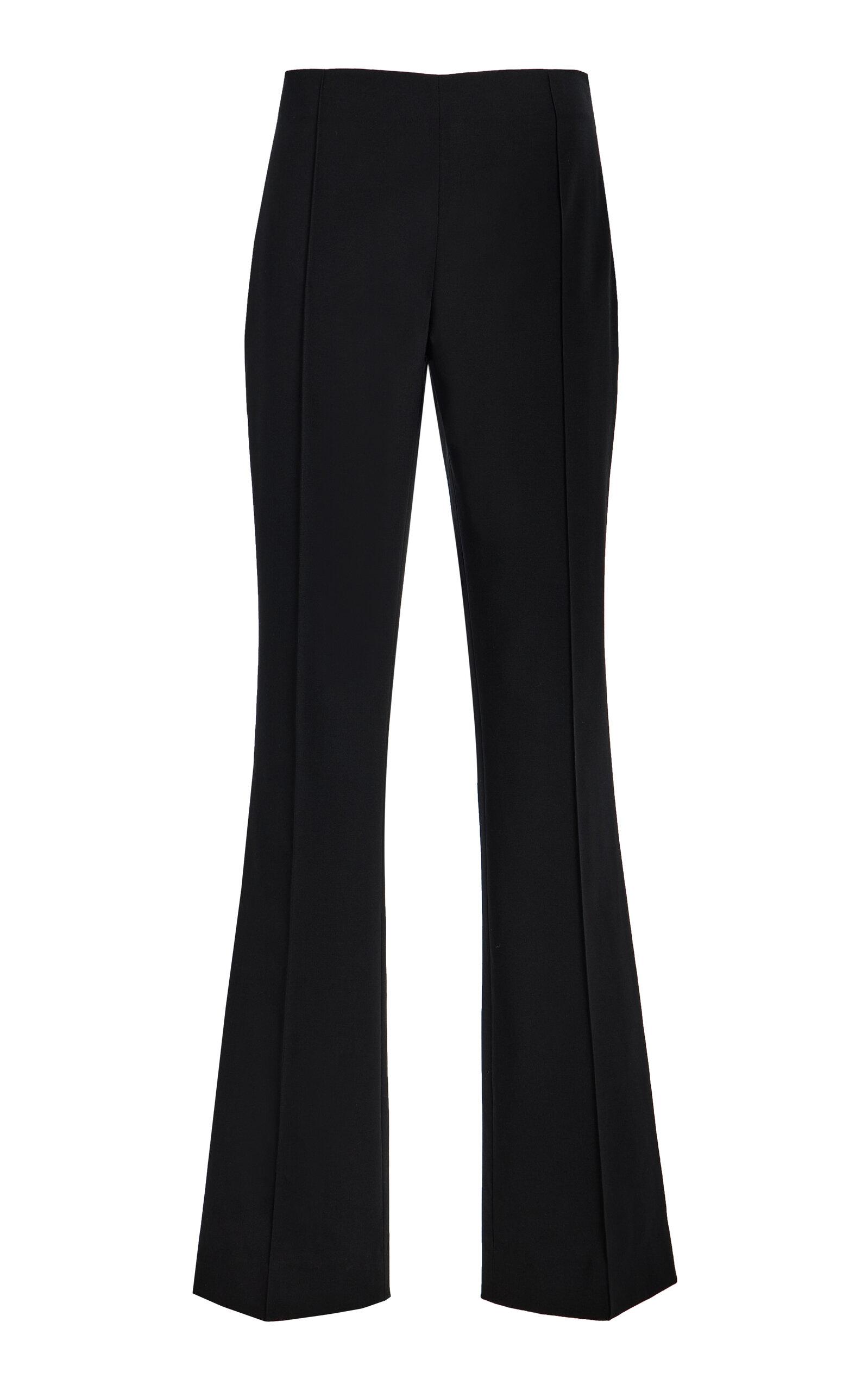 The Row Fabien Low-Rise SIlk Flared Pants - Moda Operandi by THE ROW