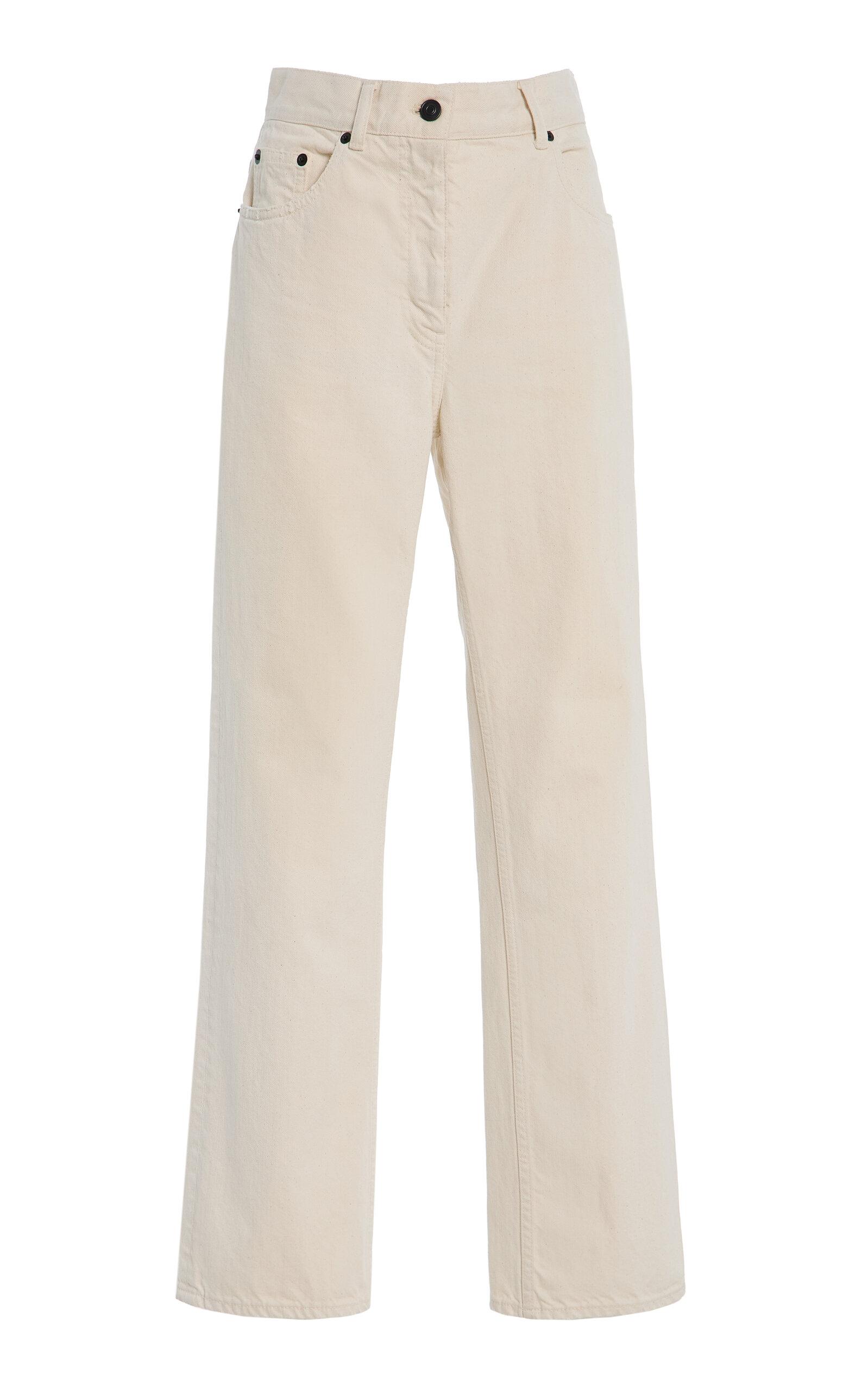 The Row Fargo Rigid High-Rise Straight-Leg Jeans - Moda Operandi by THE ROW