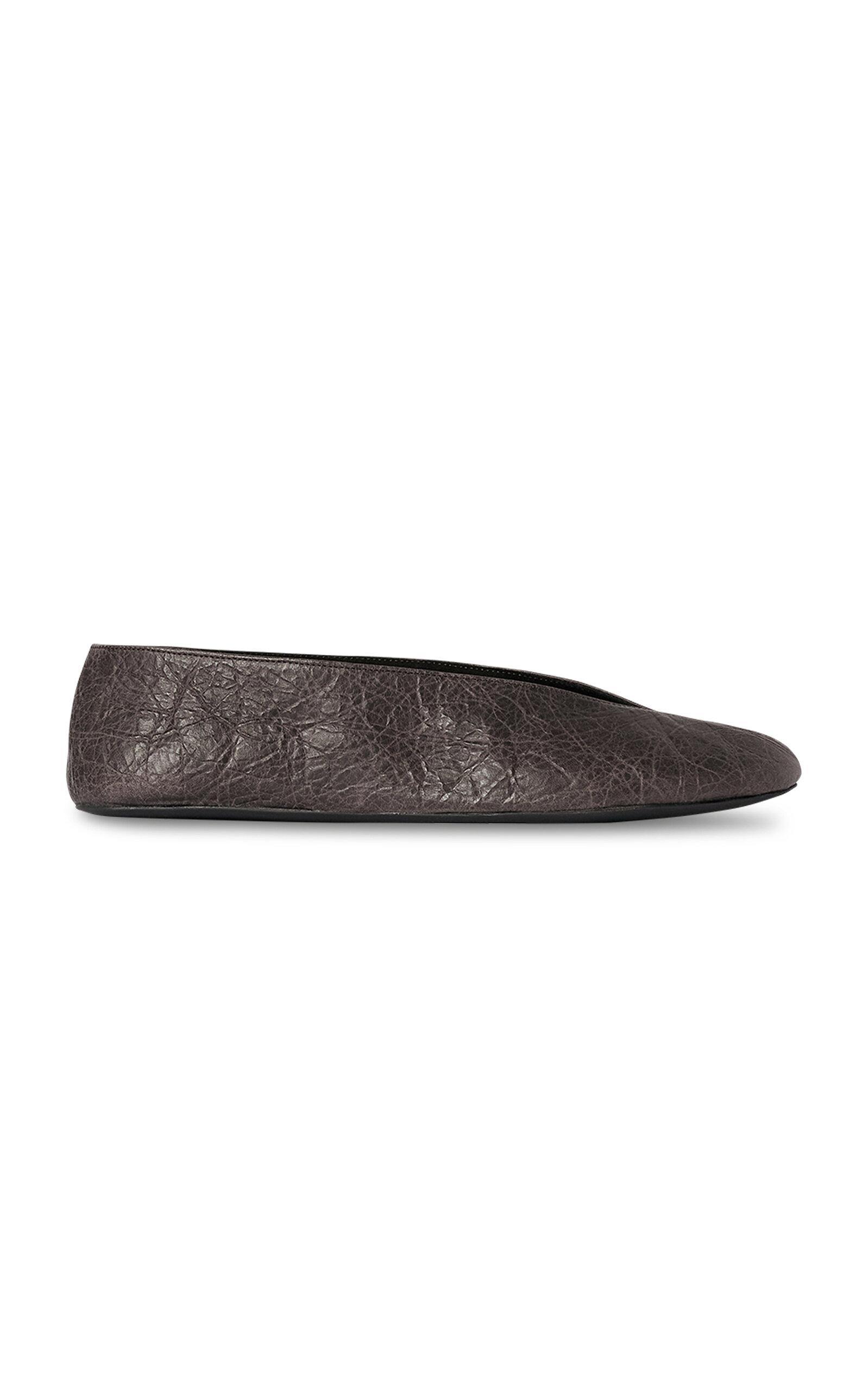 The Row Fay Two Leather Ballet Flats - Moda Operandi by THE ROW