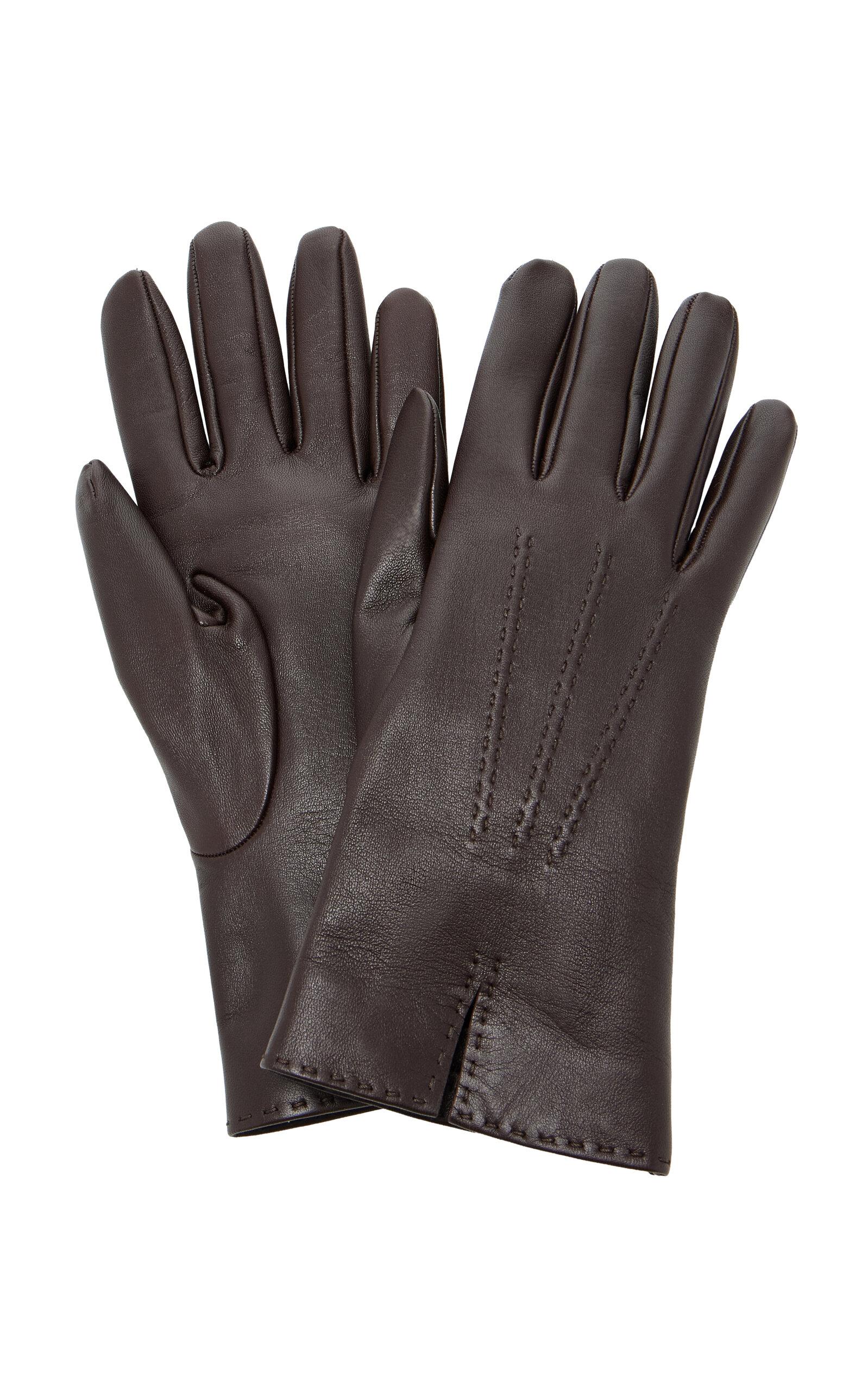 The Row Florence Leather Gloves - Moda Operandi by THE ROW