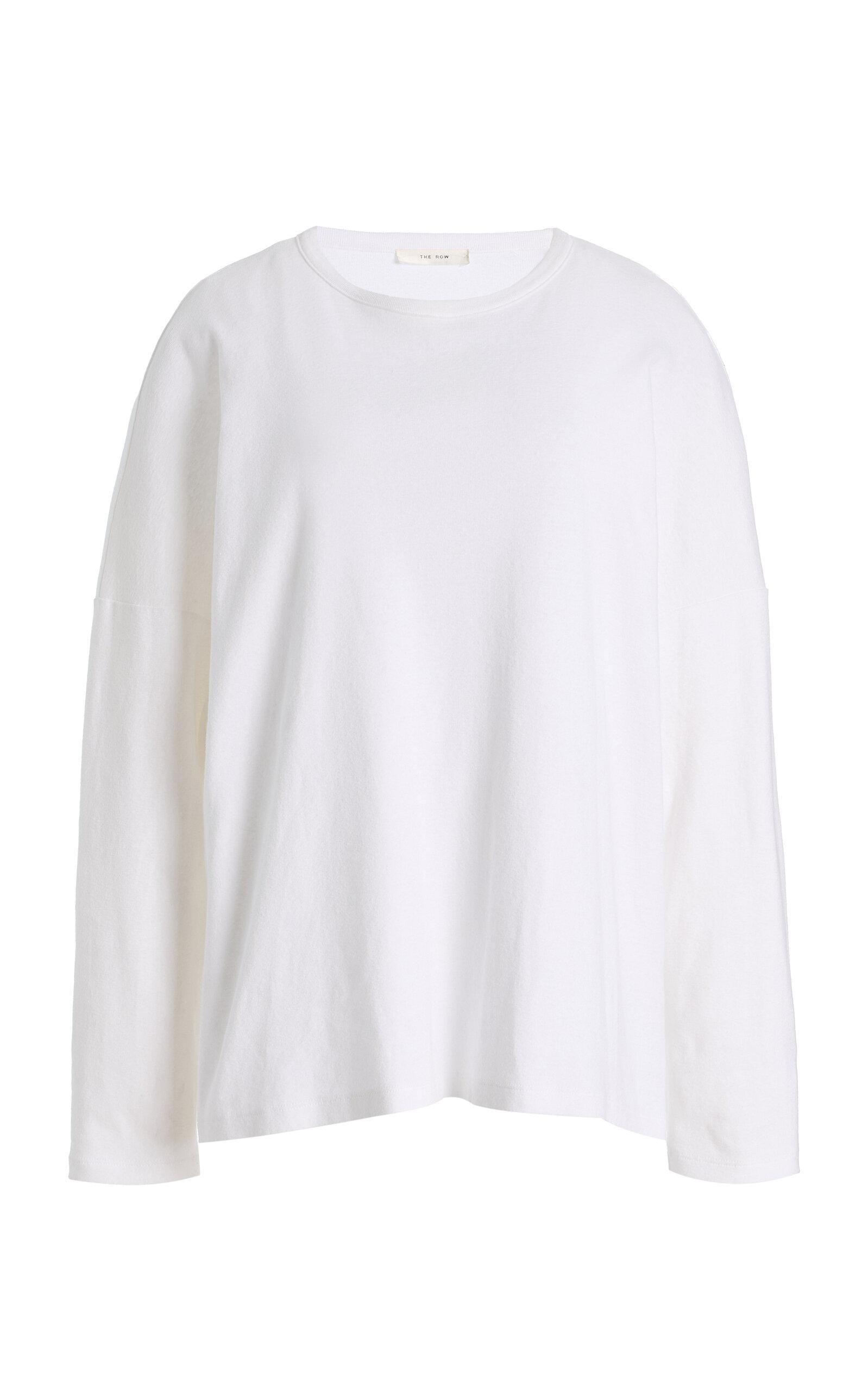 The Row Floris Cotton-Jersey Top - Moda Operandi by THE ROW