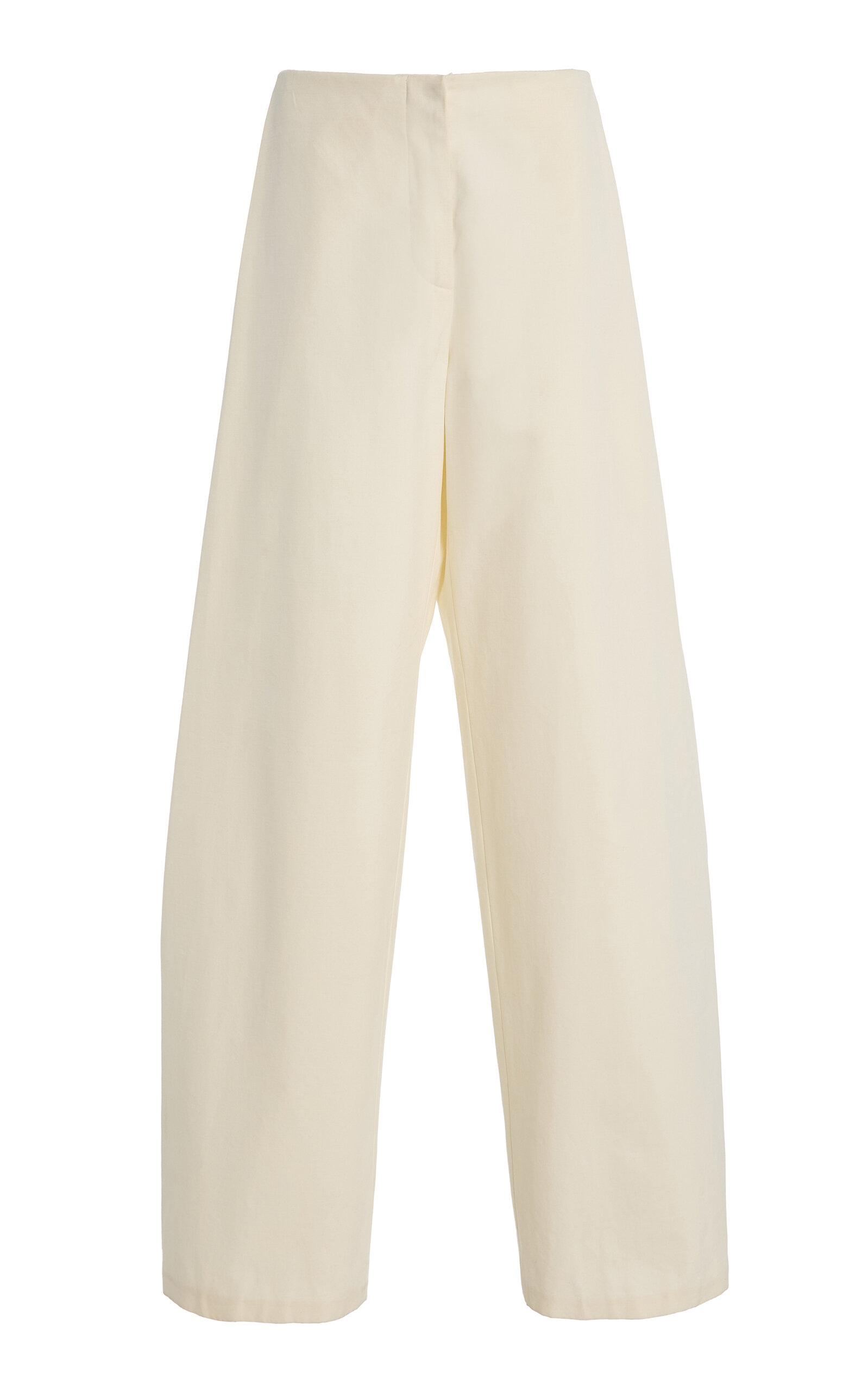 The Row Galeiileo Mid-Rise Barrel-Leg Pants - Moda Operandi by THE ROW