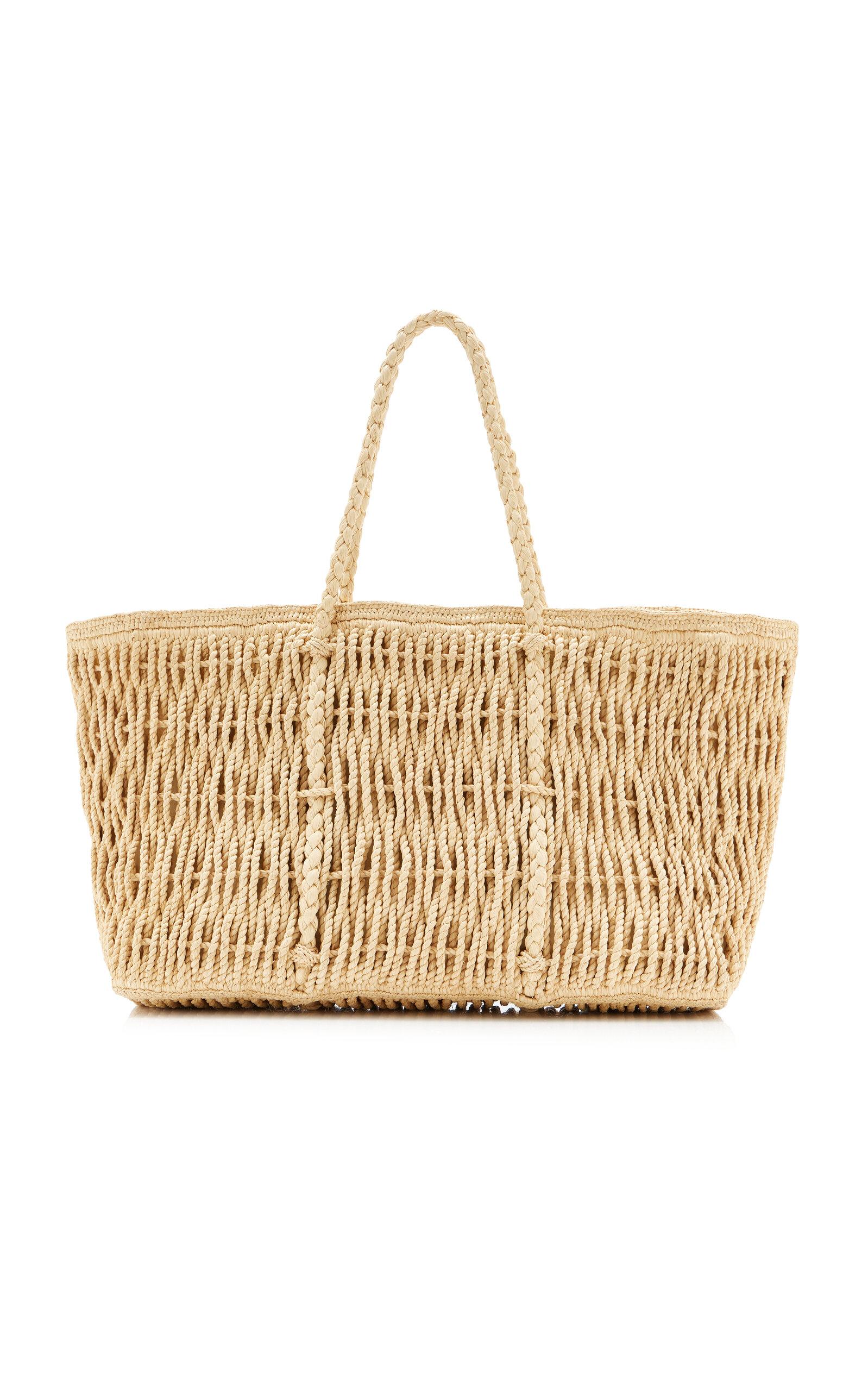 The Row Georgica Raffia Tote Bag - Moda Operandi by THE ROW