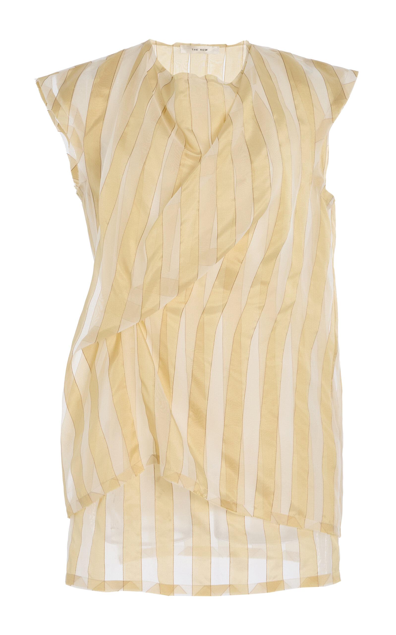 The Row Inawa Layered Silk Top - Moda Operandi by THE ROW