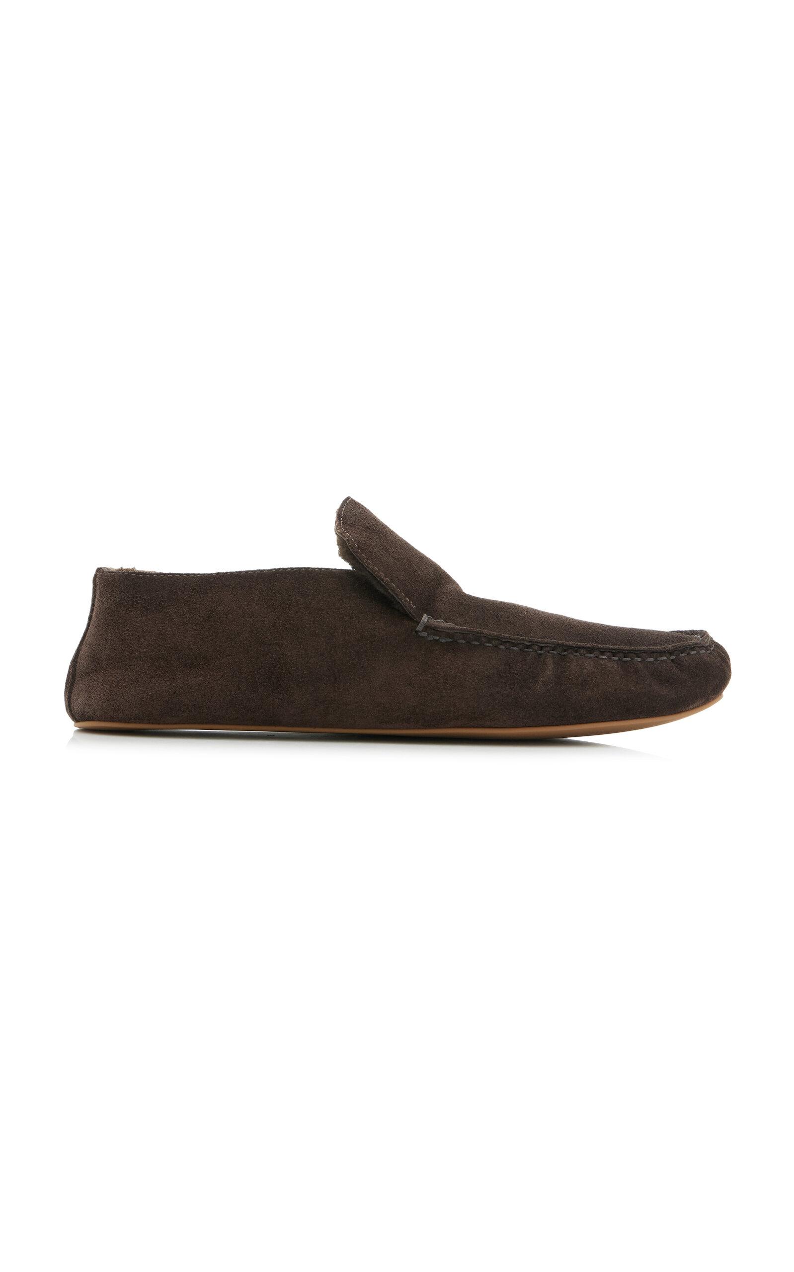 The Row Leo Shearling Loafers - Moda Operandi by THE ROW