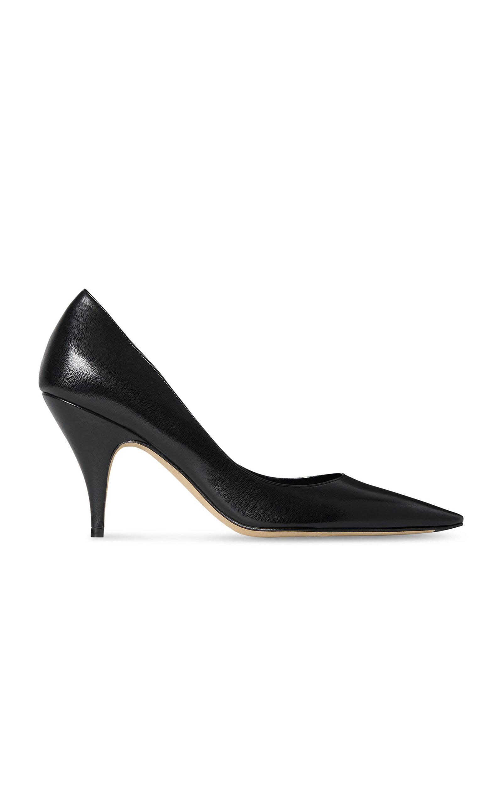 The Row Liisa Two Leather Pumps - Moda Operandi by THE ROW