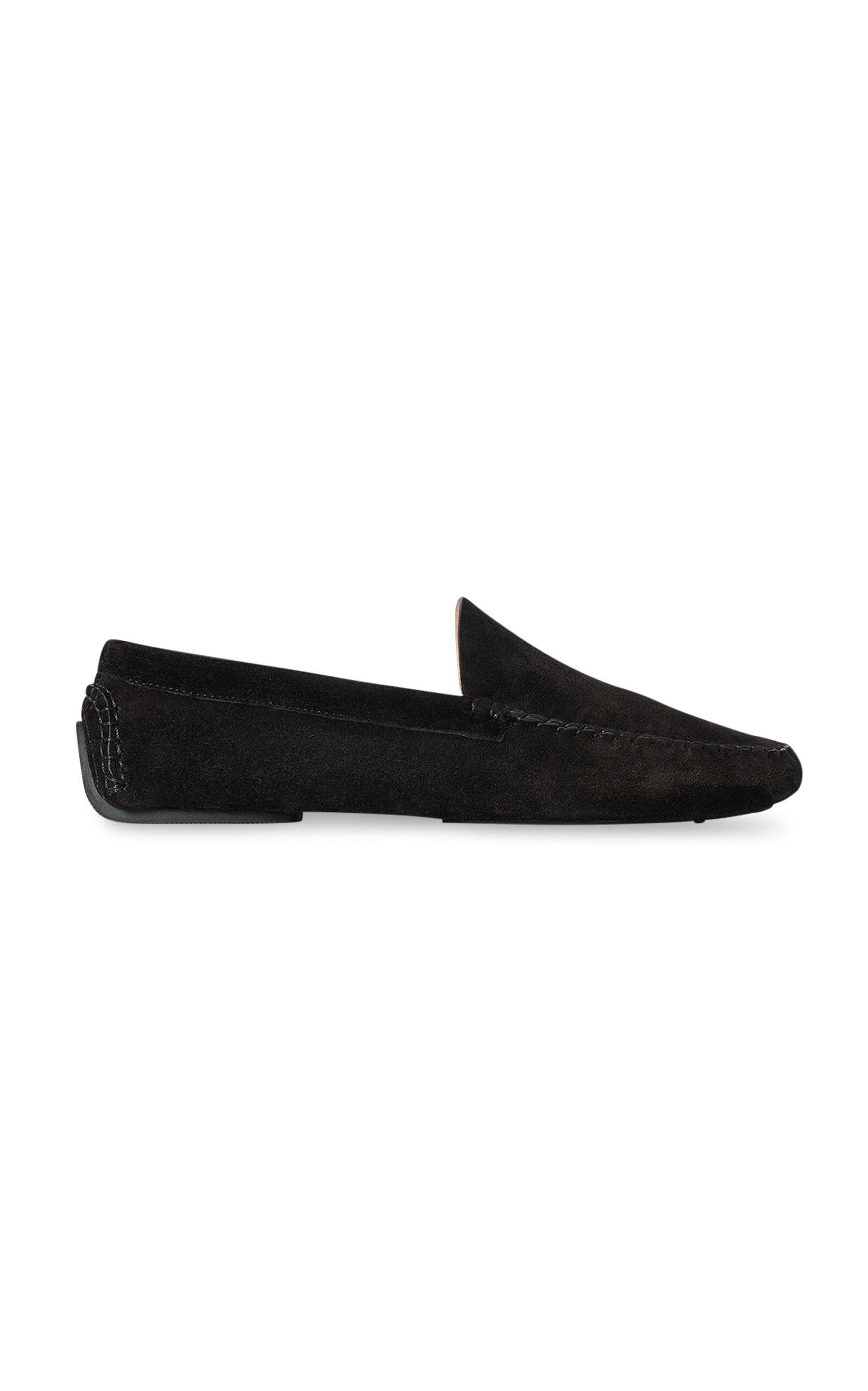 The Row Lucca Suede Loafers - Moda Operandi by THE ROW