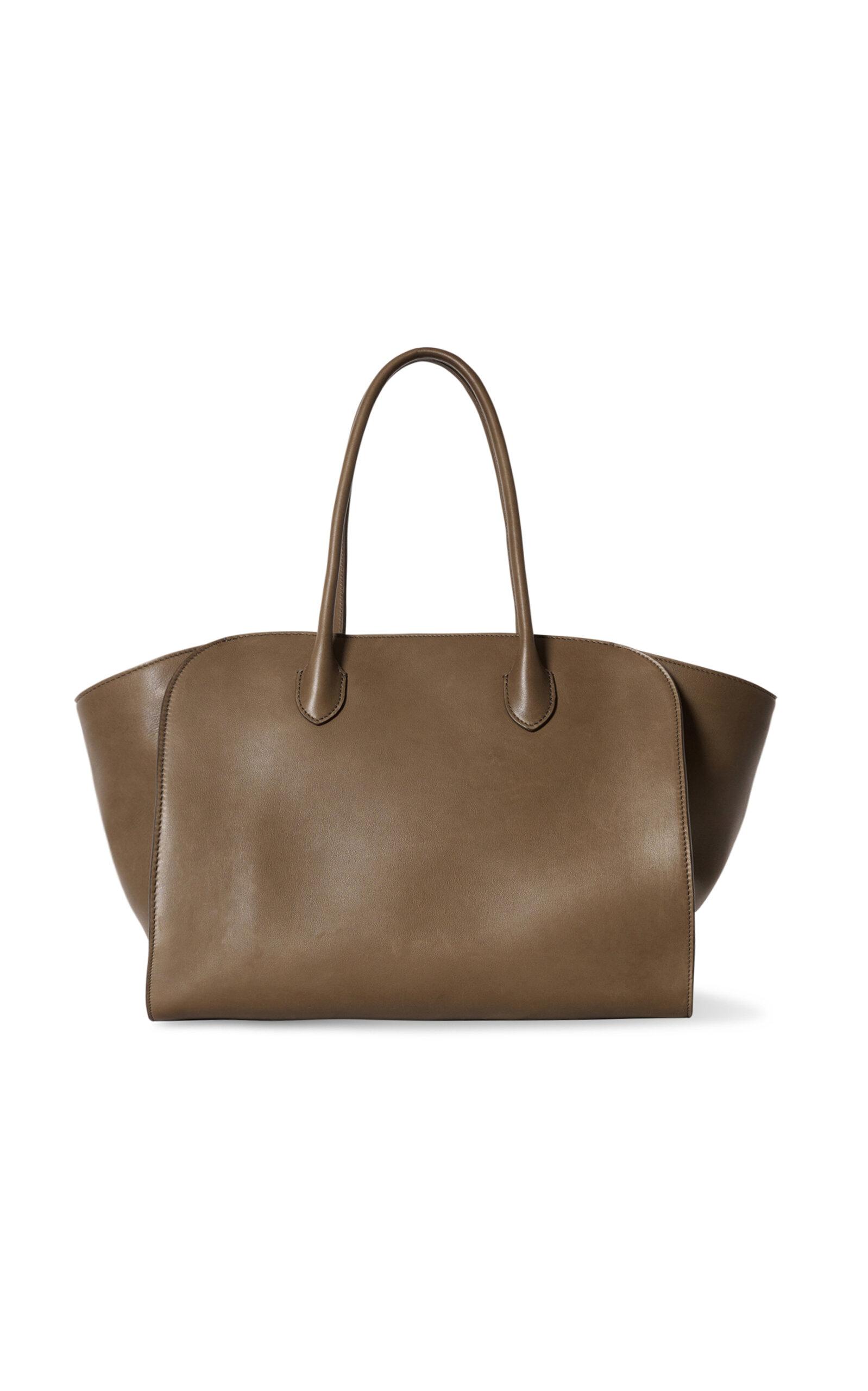 The Row Marlo 12 Leather Tote Bag - Moda Operandi by THE ROW
