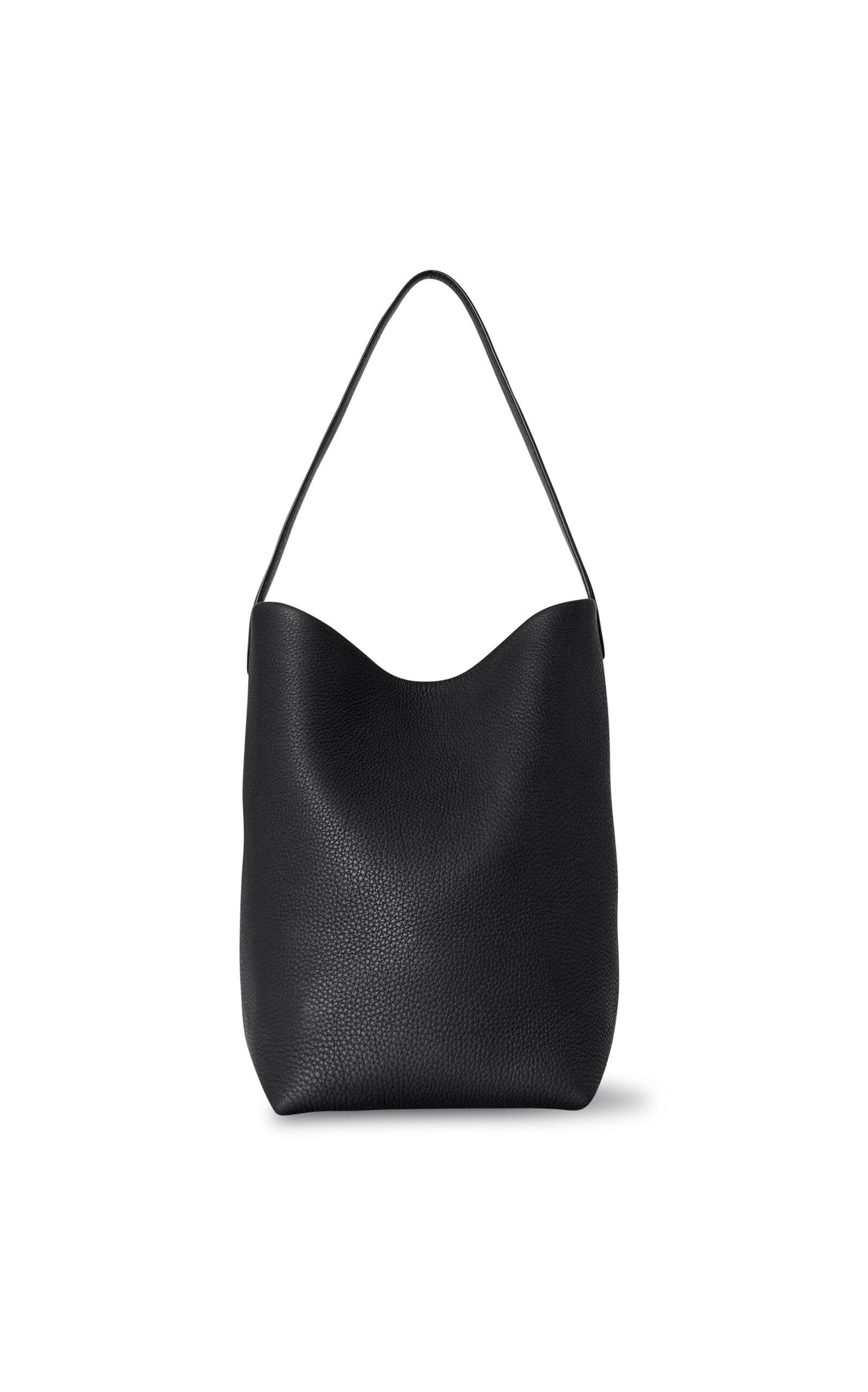 The Row - Medium N/S Park Leather Tote Bag - Black - - Moda Operandi by THE ROW