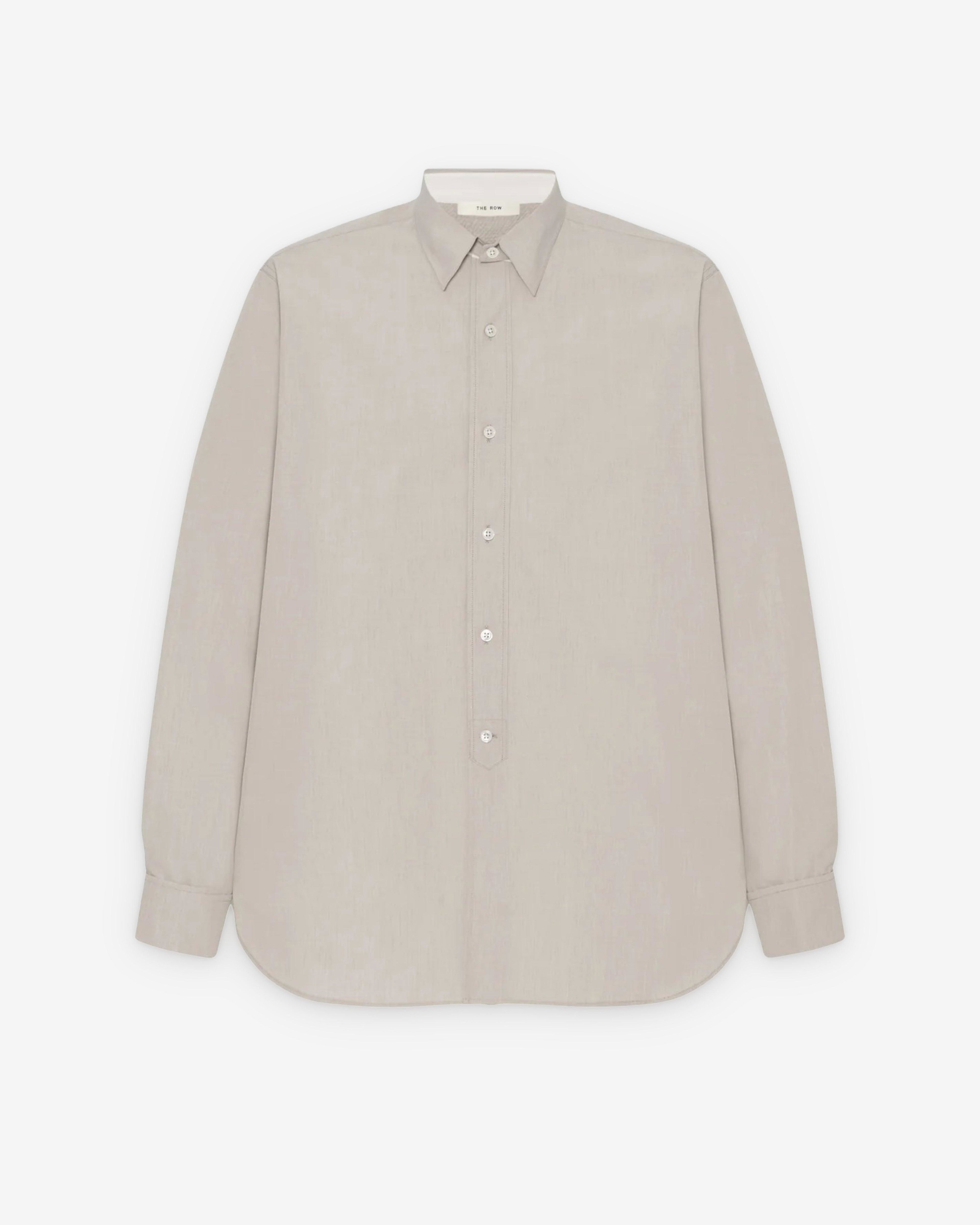 The Row - Men's Melchior Shirt - (Deep Bistre) by THE ROW