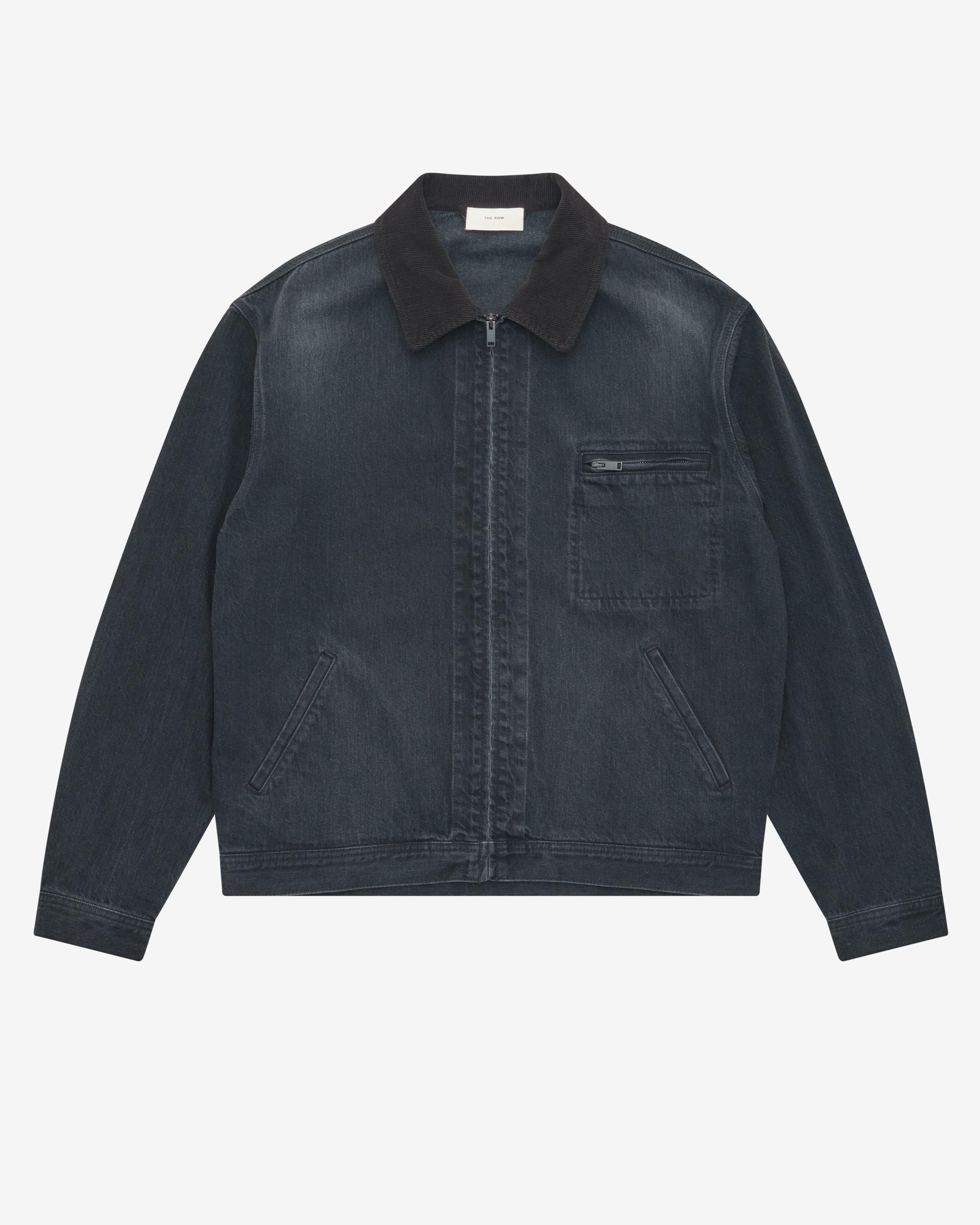 The Row - Men's Tarquin Jacket - (Black) by THE ROW The Row - Men's Tarquin Jacket - (Black) by THE ROW