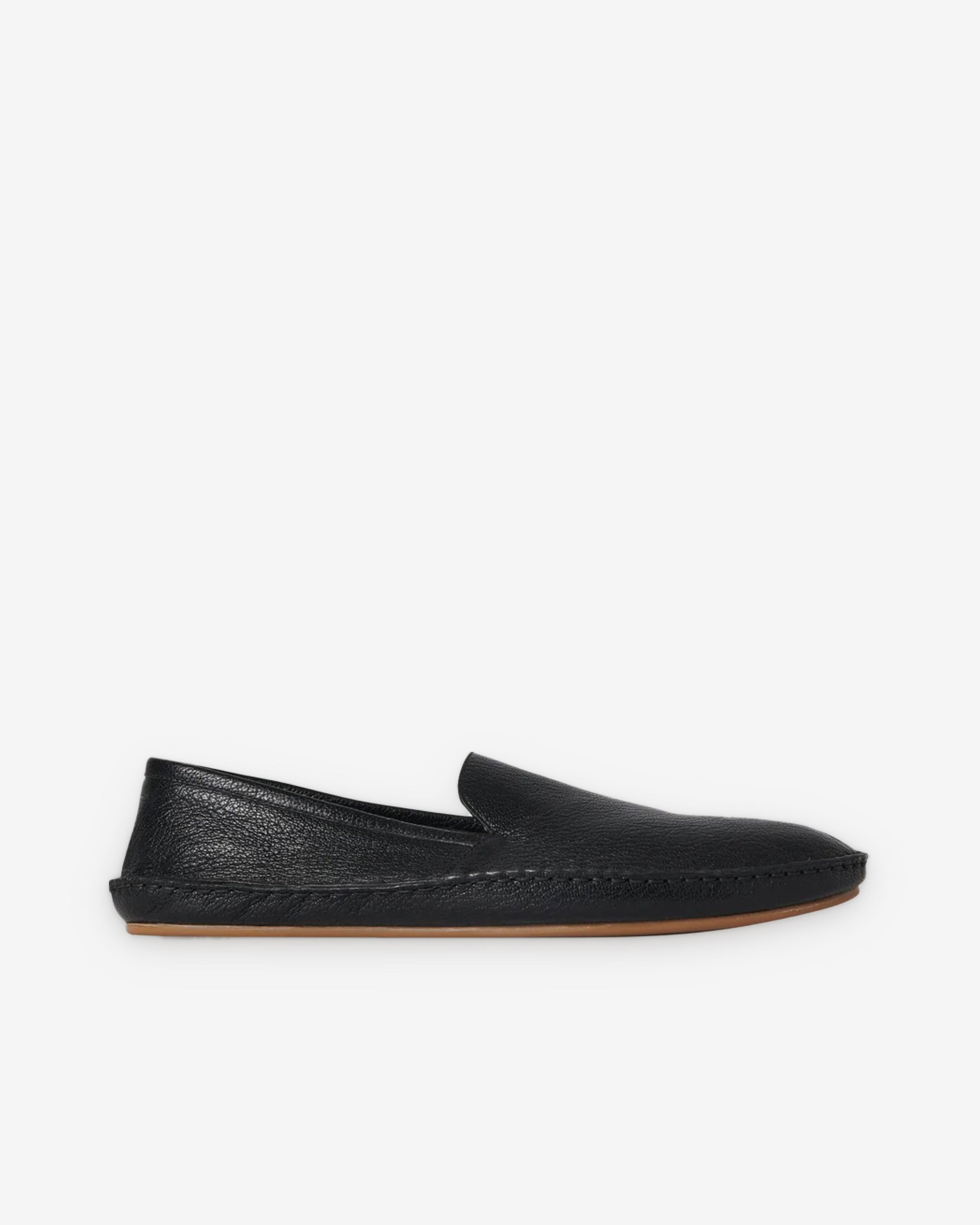 The Row - Men’s Vasko Slip On Shoe - (Black) by THE ROW