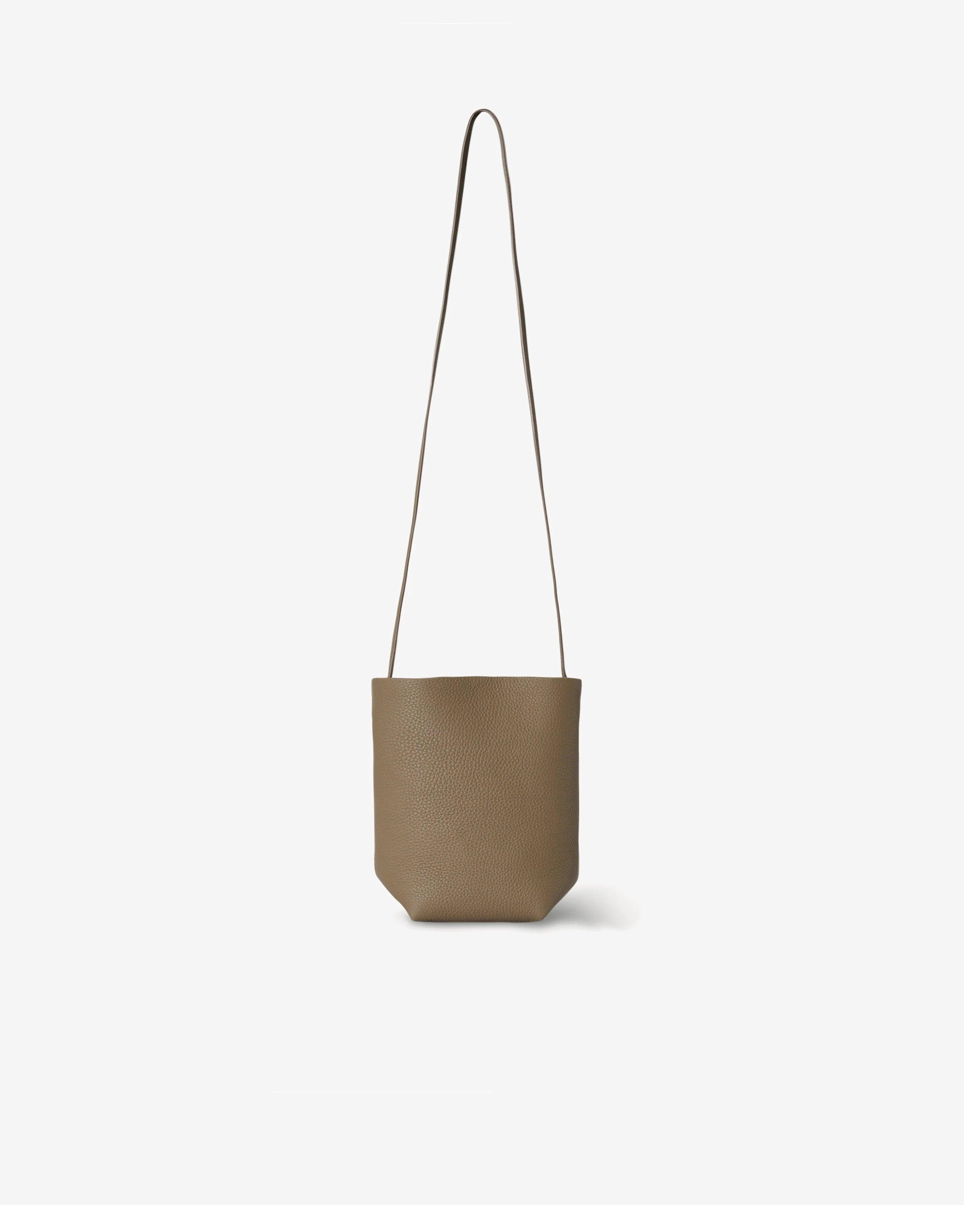 The Row - N/S Park Crossbody Bag - (Smoked Taupe) by THE ROW