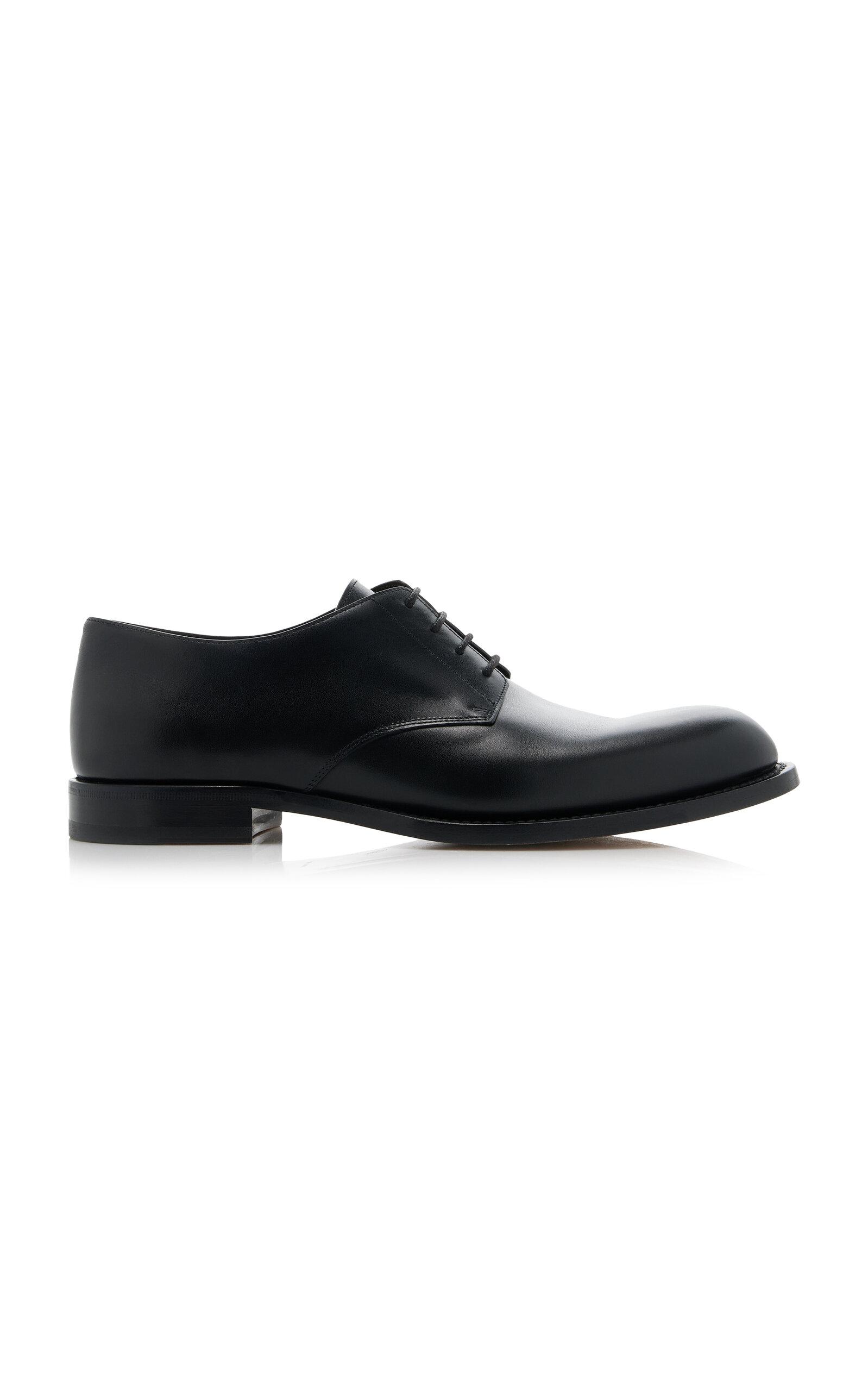 The Row Novus Leather Derby Shoes - Moda Operandi by THE ROW