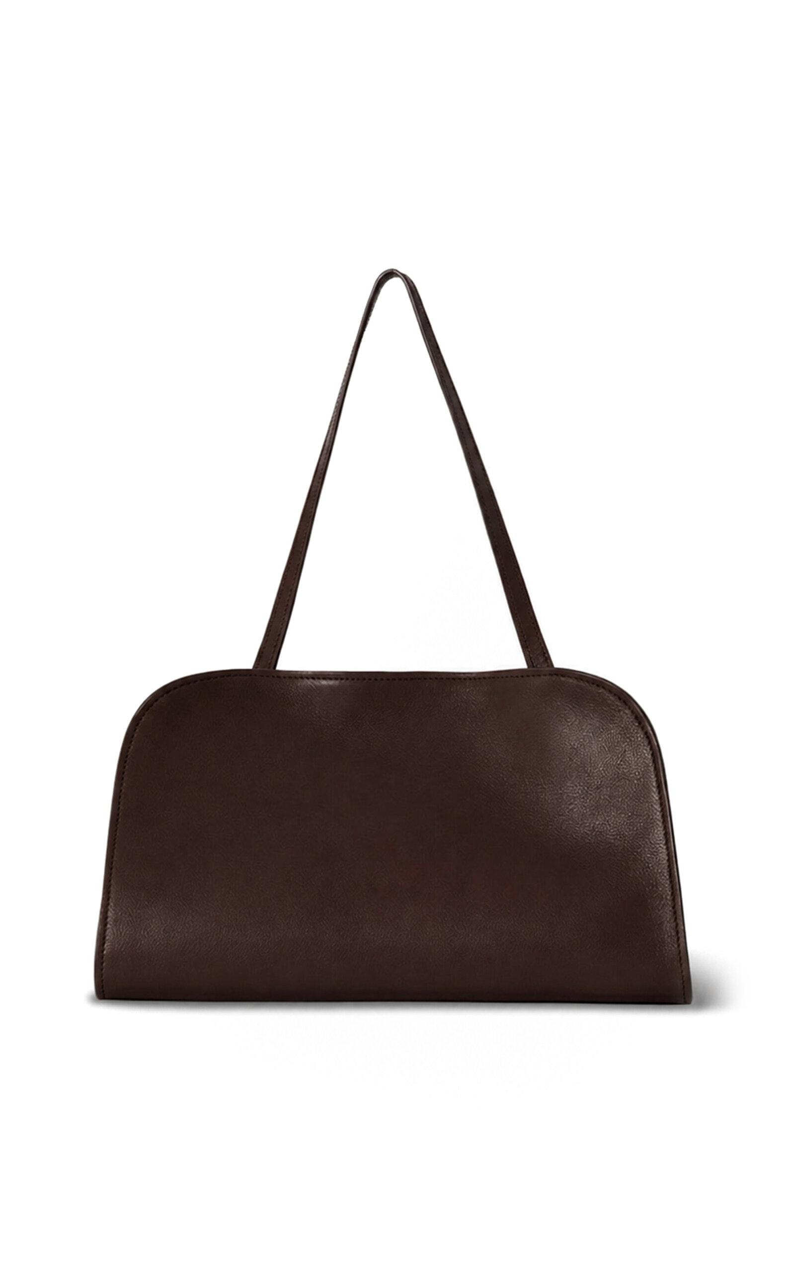 The Row Peggy Leather Clutch - Moda Operandi by THE ROW