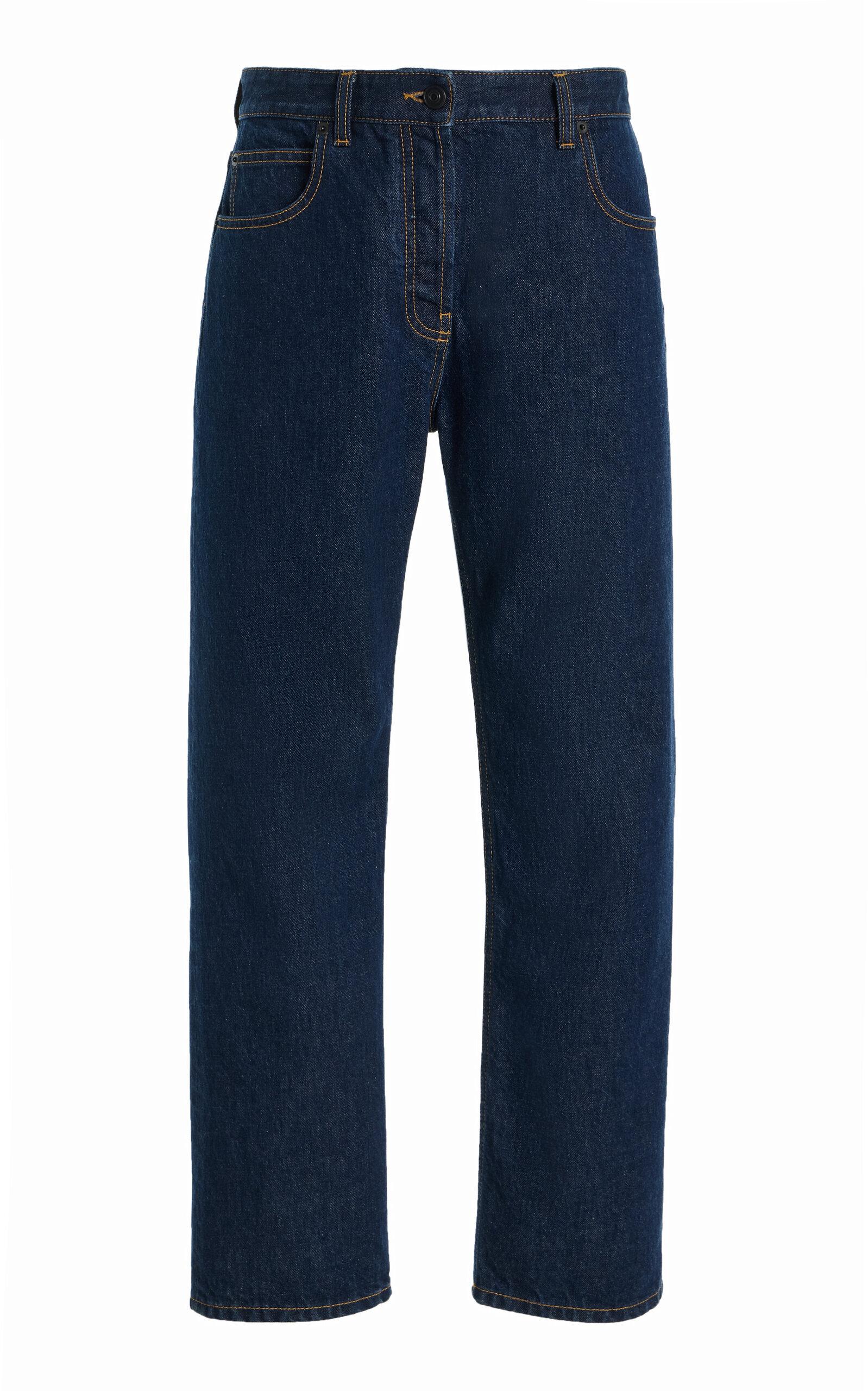 The Row Riaco Rigid Mid-Rise Slim Jeans - Moda Operandi by THE ROW