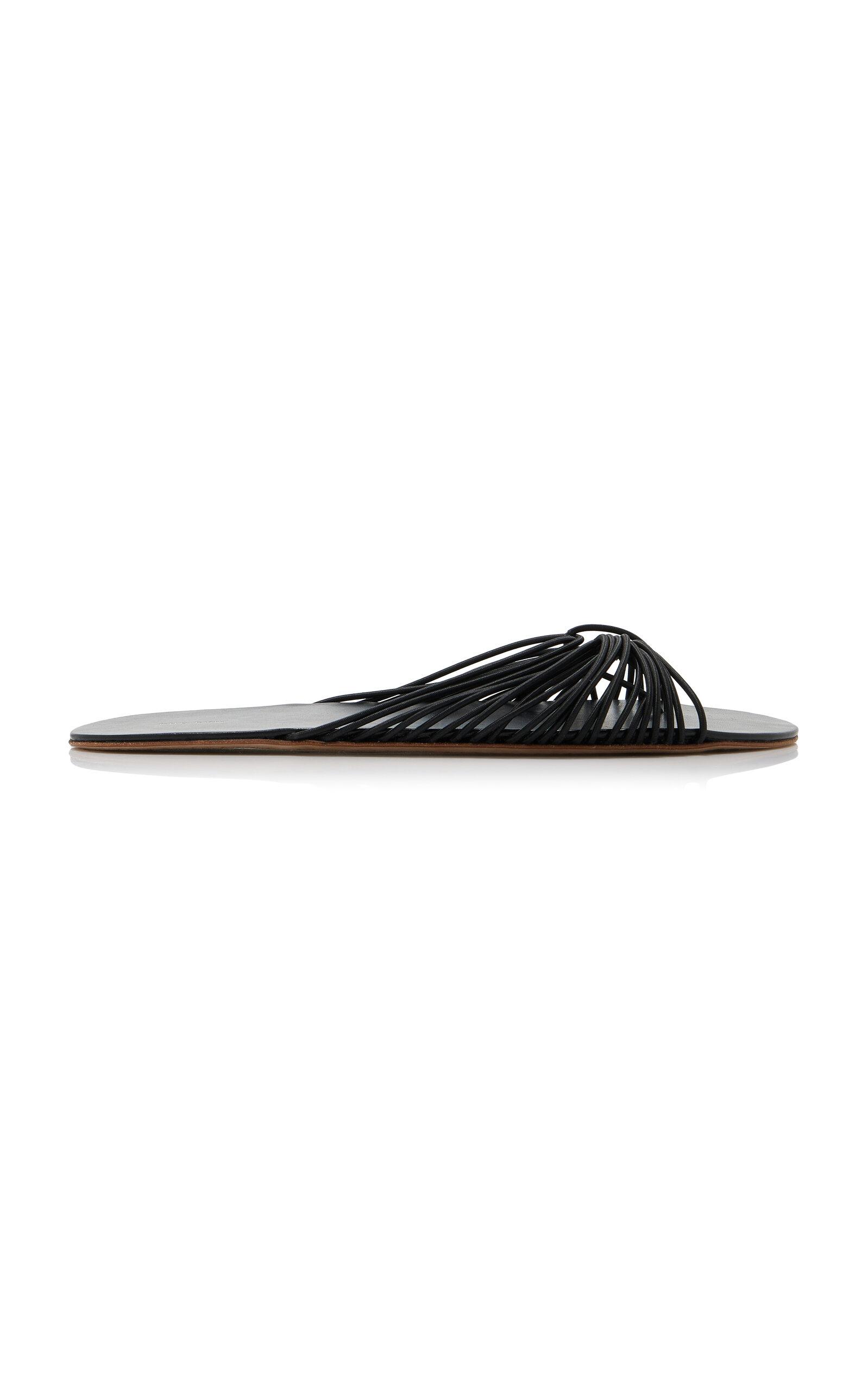 The Row Sara Gathered Thong Sandals - Moda Operandi by THE ROW The Row Sara Gathered Thong Sandals - Moda Operandi by THE ROW