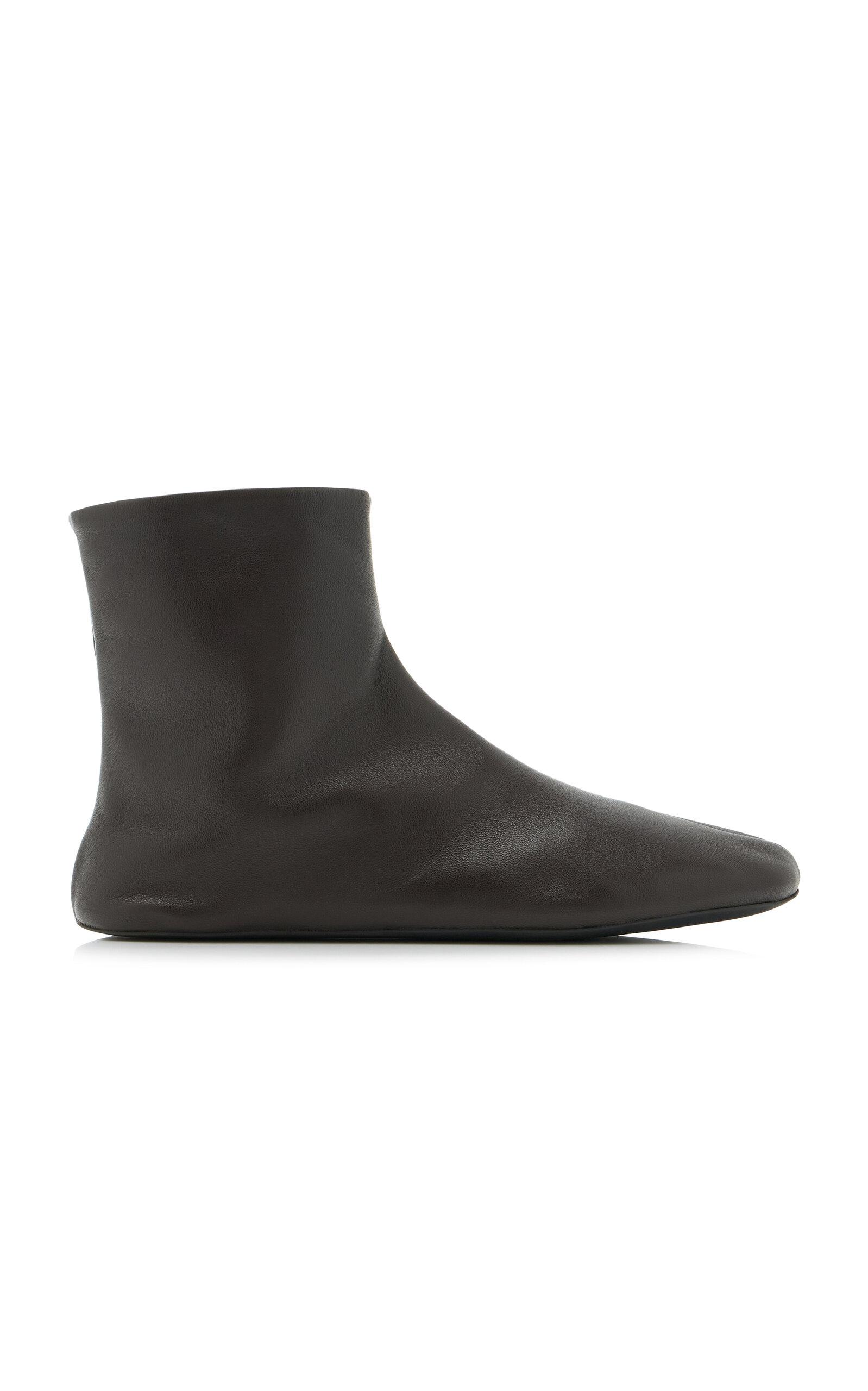 The Row Stella Shearling Booties - Moda Operandi by THE ROW