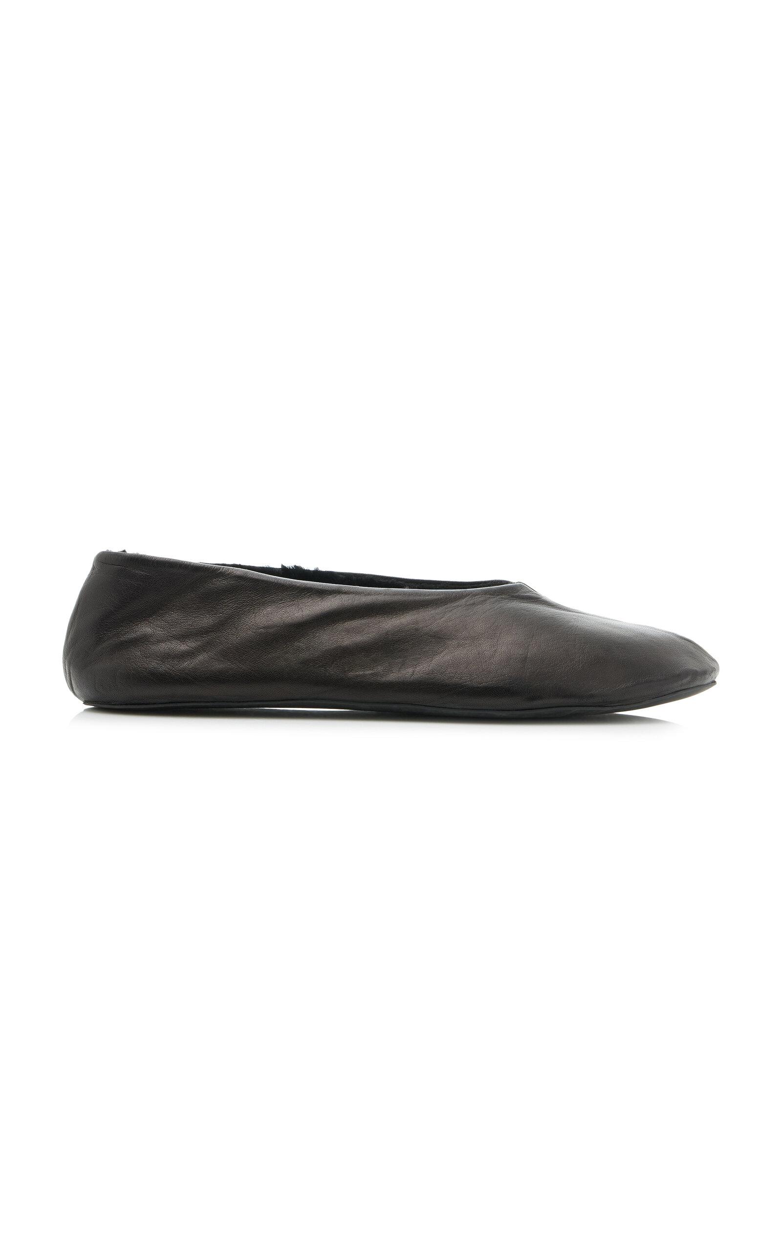 The Row Stella Shearling Slippers - Moda Operandi by THE ROW