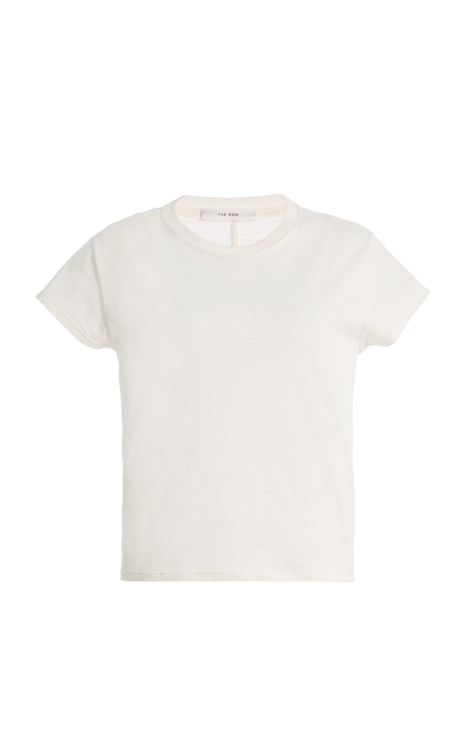 The Row Tori Cotton-Silk T-Shirt - Moda Operandi by THE ROW