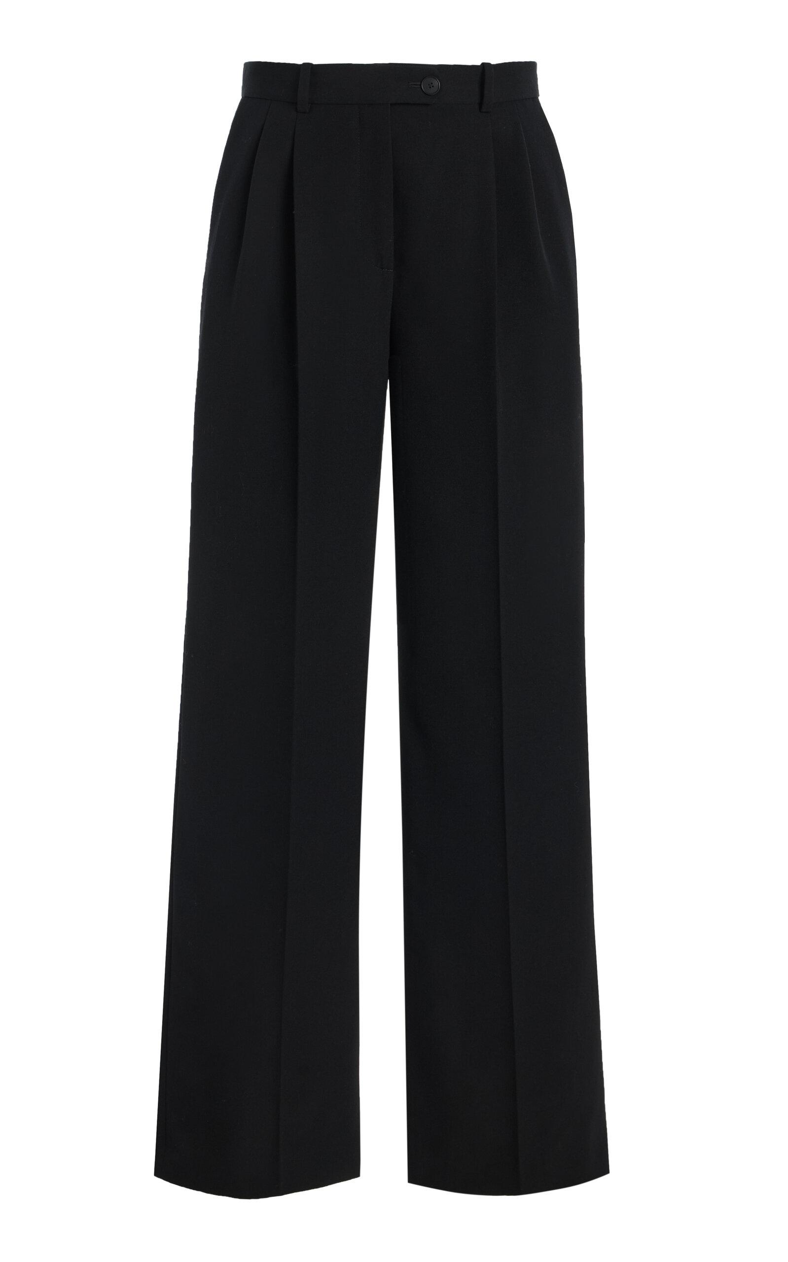 The Row Virgil Pleated Wool Pants - Moda Operandi by THE ROW