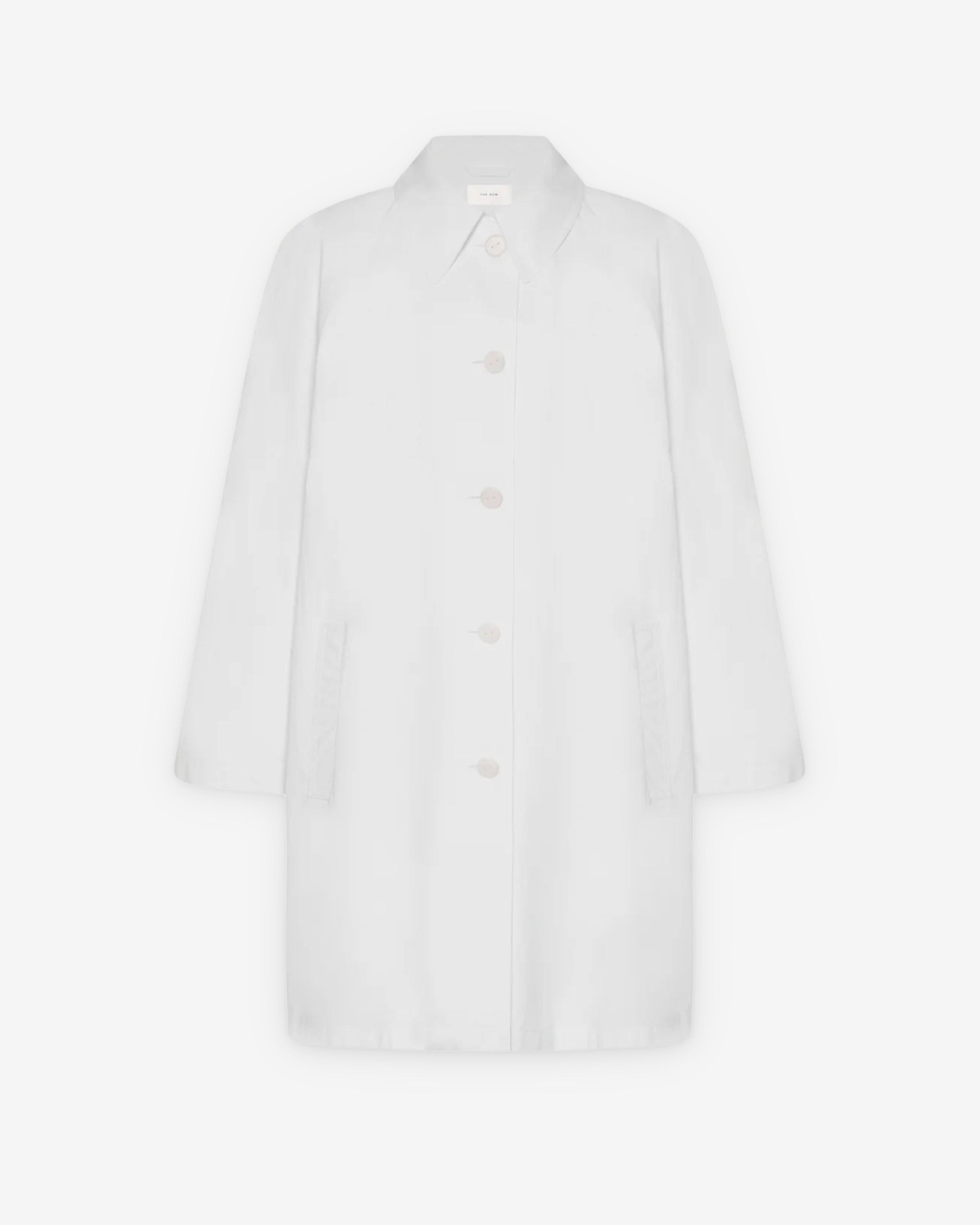 The Row - Women's Hawkins Coat - (Off White) by THE ROW