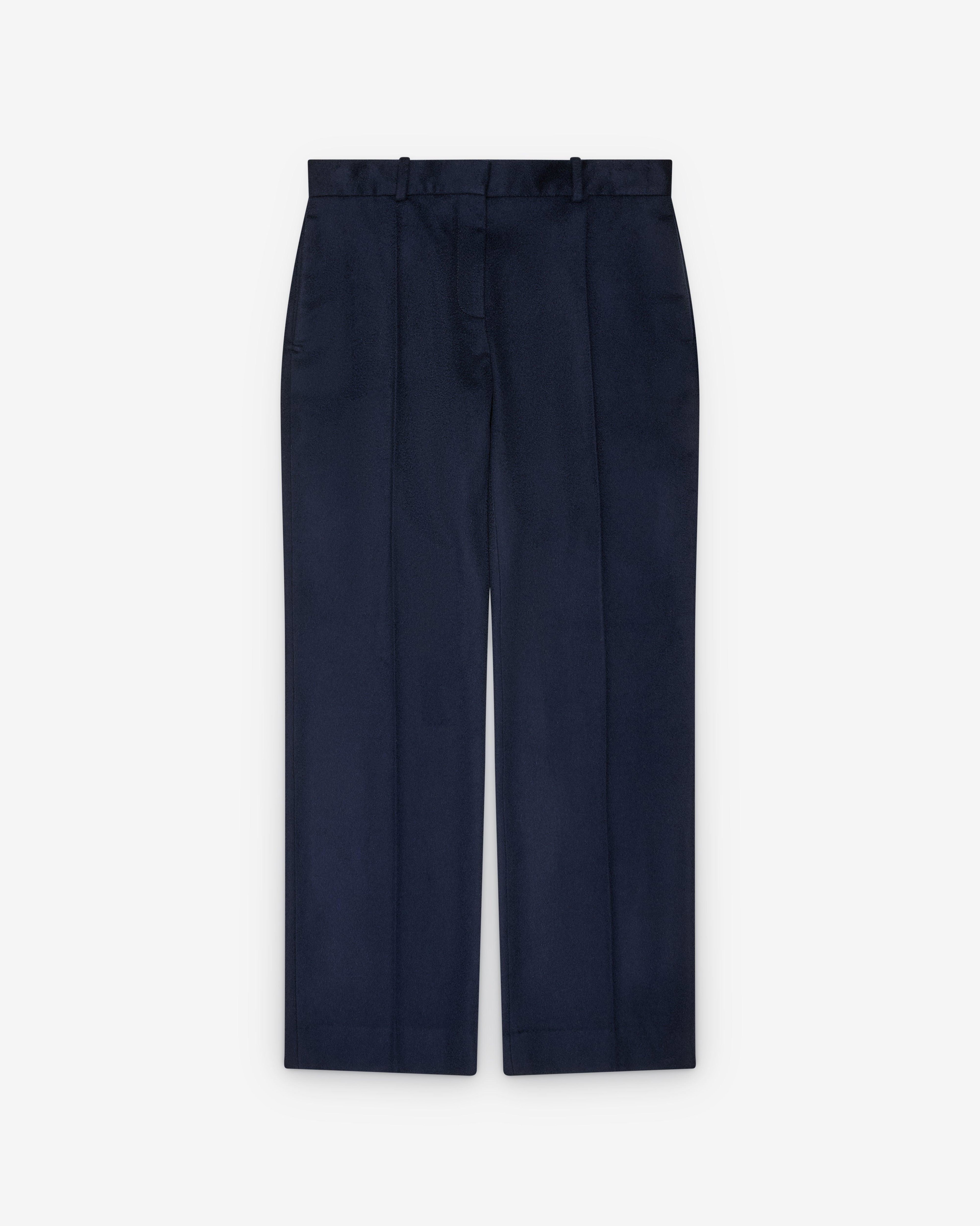 The Row - Women's Ian Pant - (Navy) by THE ROW