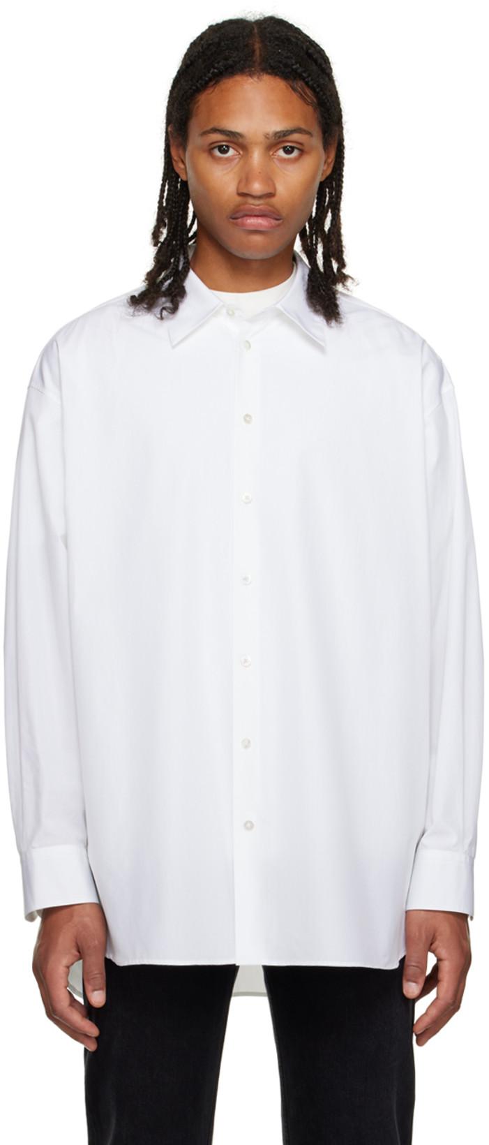 White Lukre Shirt by THE ROW