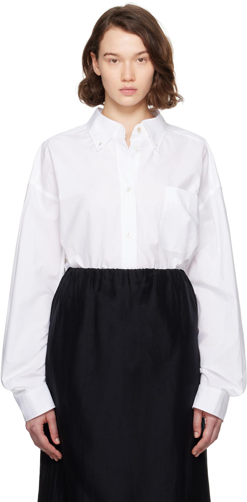 White Victoria Shirt by THE ROW