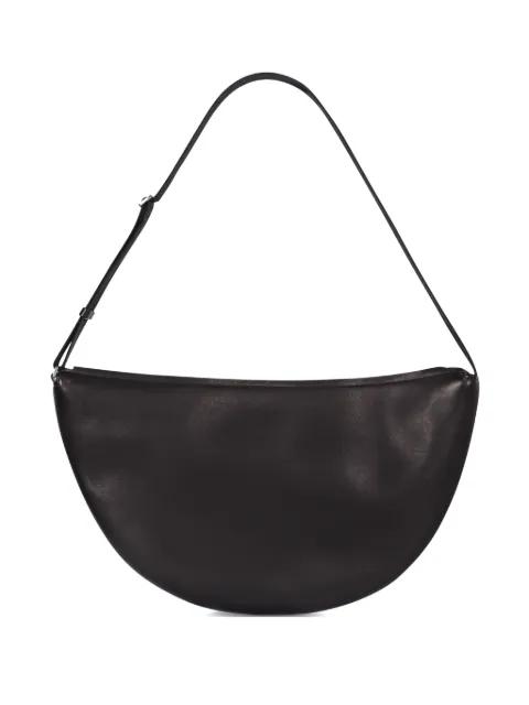 adjustable leather shoulder bag by THE ROW